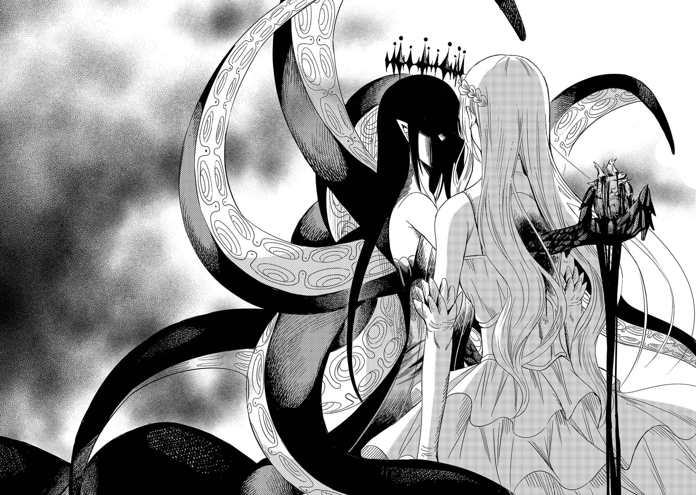 Koushaku Reijou no Rouraku Mission: Maou to no Seiryaku Kekkon ga Jinrui Saigo no Kirifuda desu!... tte, Maou ga Onnanoko no Baai wa Dou Sureba Ii no desu ka!? Chapter 3 page 30 - 