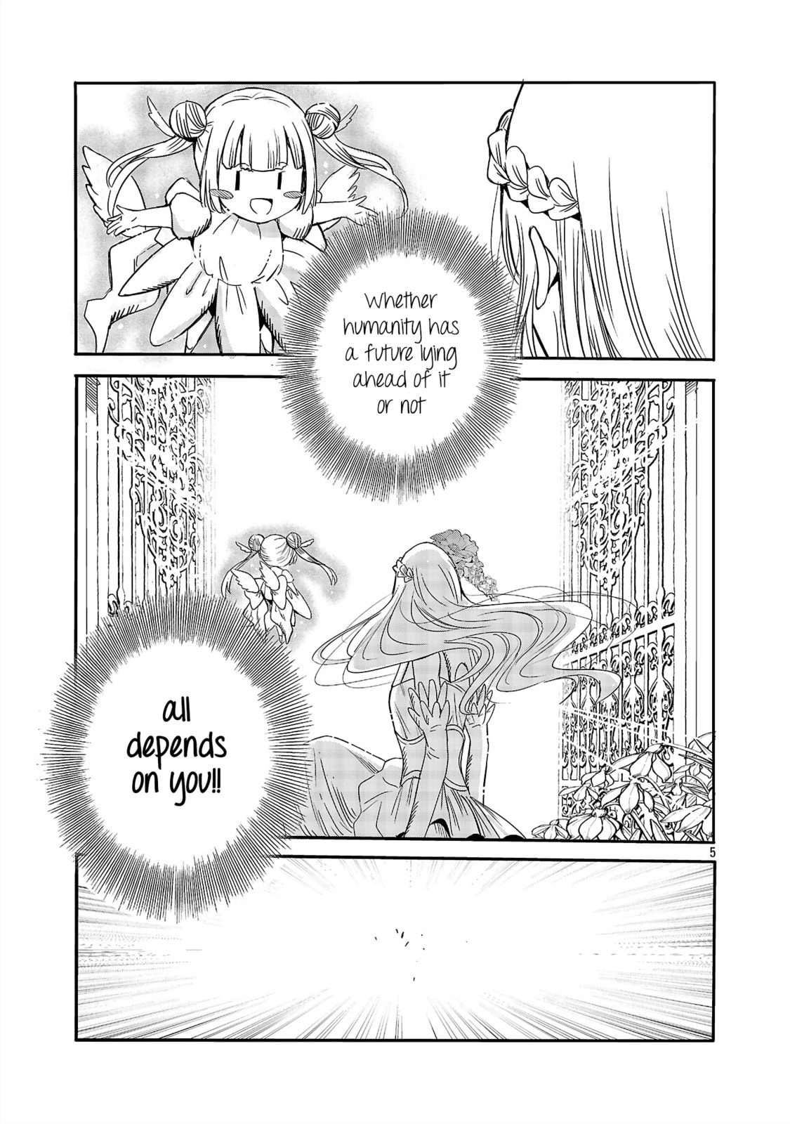 Koushaku Reijou no Rouraku Mission: Maou to no Seiryaku Kekkon ga Jinrui Saigo no Kirifuda desu!... tte, Maou ga Onnanoko no Baai wa Dou Sureba Ii no desu ka!? Chapter 4 page 5 - 