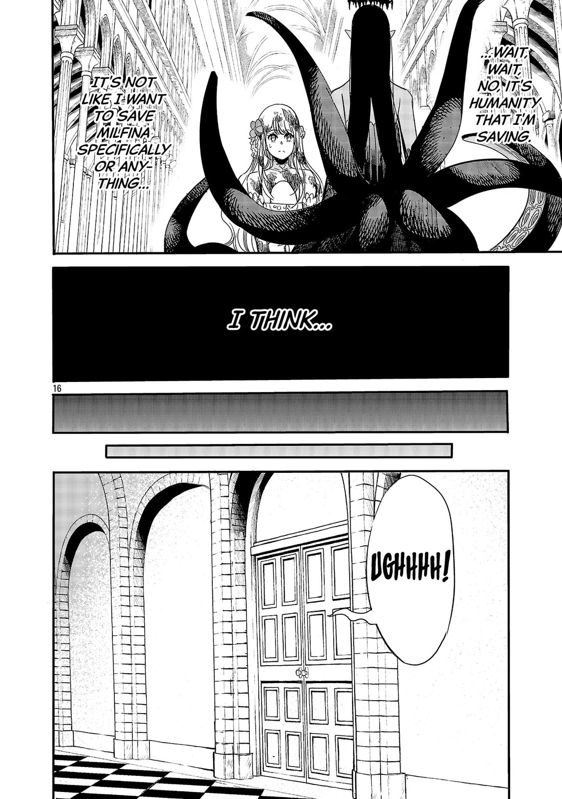 Koushaku Reijou no Rouraku Mission: Maou to no Seiryaku Kekkon ga Jinrui Saigo no Kirifuda desu!... tte, Maou ga Onnanoko no Baai wa Dou Sureba Ii no desu ka!? Chapter 5 page 17 - 