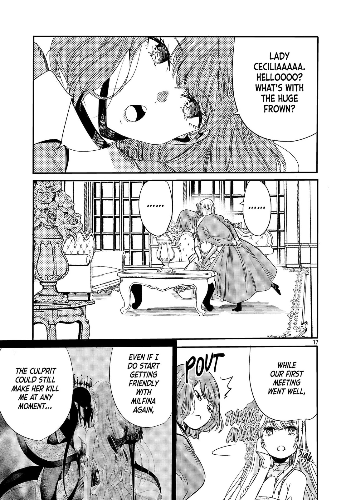 Koushaku Reijou no Rouraku Mission: Maou to no Seiryaku Kekkon ga Jinrui Saigo no Kirifuda desu!... tte, Maou ga Onnanoko no Baai wa Dou Sureba Ii no desu ka!? Chapter 5 page 18 - 