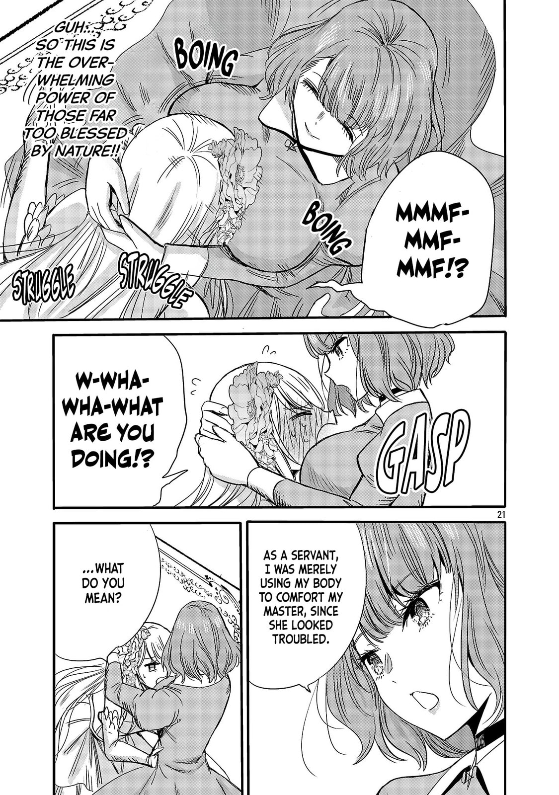 Koushaku Reijou no Rouraku Mission: Maou to no Seiryaku Kekkon ga Jinrui Saigo no Kirifuda desu!... tte, Maou ga Onnanoko no Baai wa Dou Sureba Ii no desu ka!? Chapter 5 page 22 - 