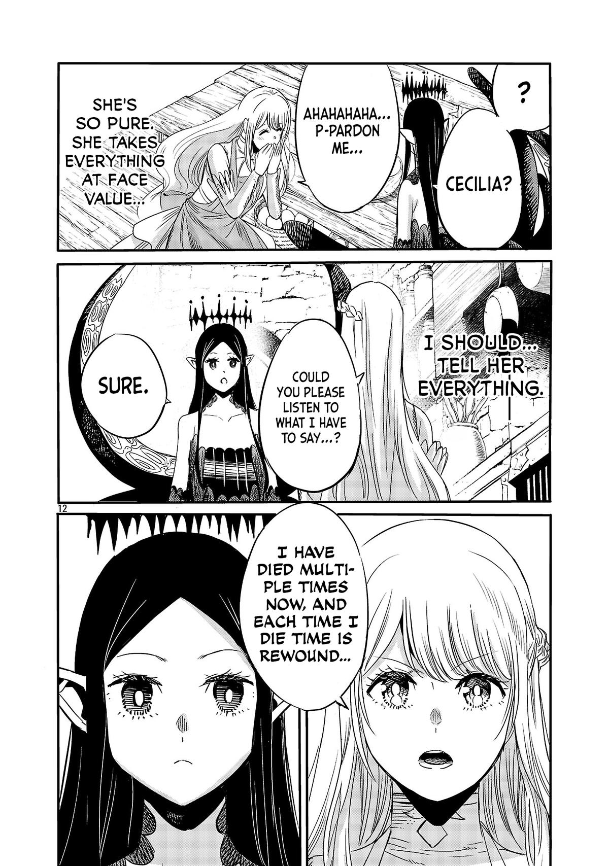 Koushaku Reijou no Rouraku Mission: Maou to no Seiryaku Kekkon ga Jinrui Saigo no Kirifuda desu!... tte, Maou ga Onnanoko no Baai wa Dou Sureba Ii no desu ka!? Chapter 9 page 11 - 