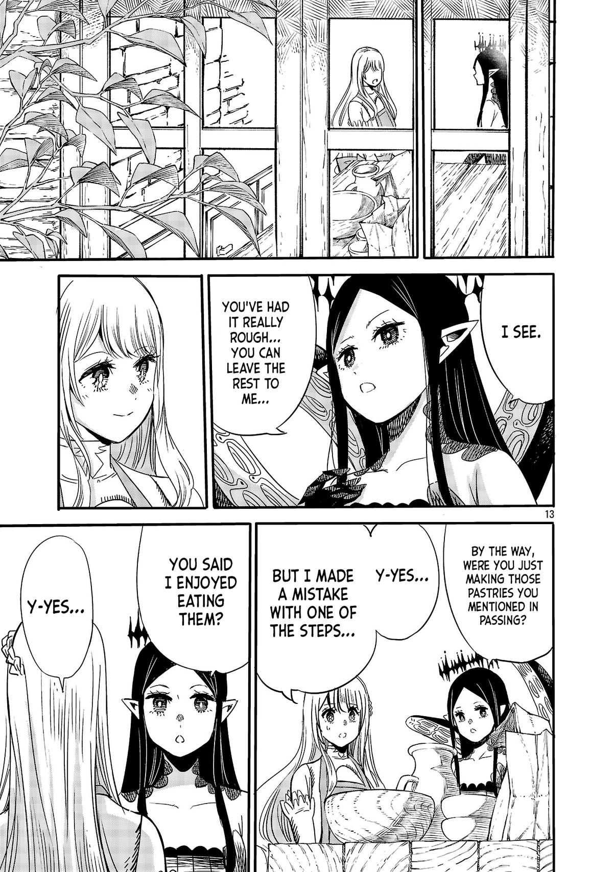 Koushaku Reijou no Rouraku Mission: Maou to no Seiryaku Kekkon ga Jinrui Saigo no Kirifuda desu!... tte, Maou ga Onnanoko no Baai wa Dou Sureba Ii no desu ka!? Chapter 9 page 12 - 