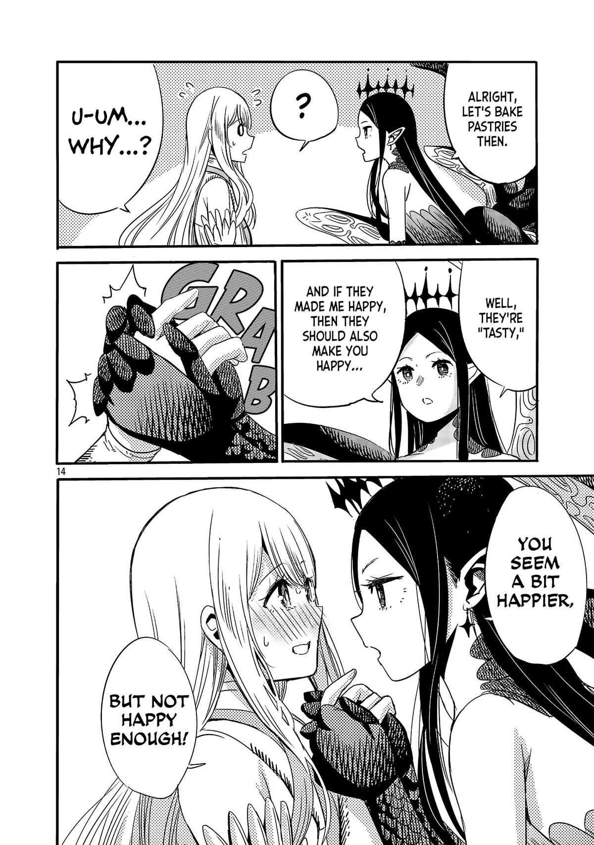 Koushaku Reijou no Rouraku Mission: Maou to no Seiryaku Kekkon ga Jinrui Saigo no Kirifuda desu!... tte, Maou ga Onnanoko no Baai wa Dou Sureba Ii no desu ka!? Chapter 9 page 13 - 