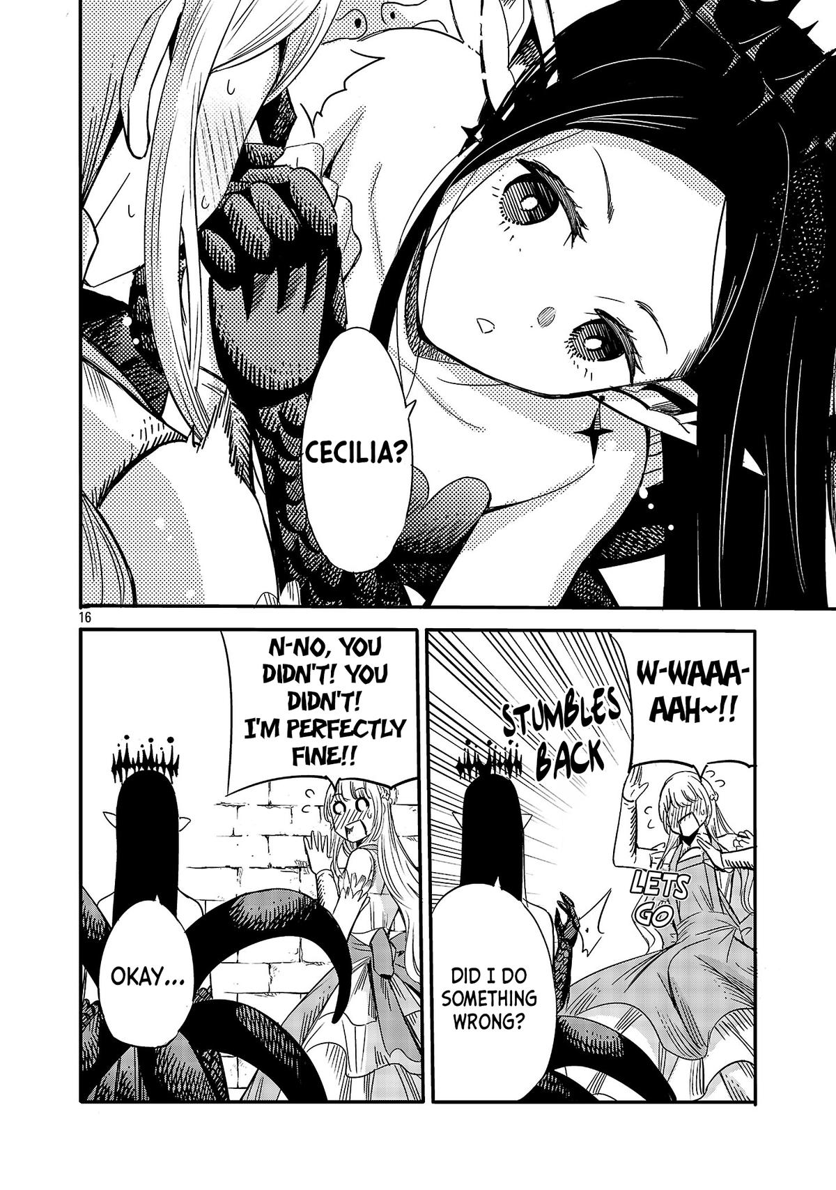 Koushaku Reijou no Rouraku Mission: Maou to no Seiryaku Kekkon ga Jinrui Saigo no Kirifuda desu!... tte, Maou ga Onnanoko no Baai wa Dou Sureba Ii no desu ka!? Chapter 9 page 15 - 