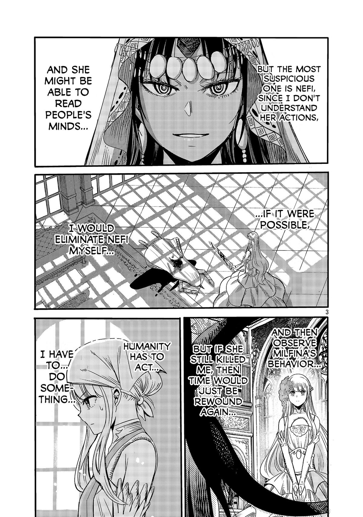 Koushaku Reijou no Rouraku Mission: Maou to no Seiryaku Kekkon ga Jinrui Saigo no Kirifuda desu!... tte, Maou ga Onnanoko no Baai wa Dou Sureba Ii no desu ka!? Chapter 9 page 3 - 