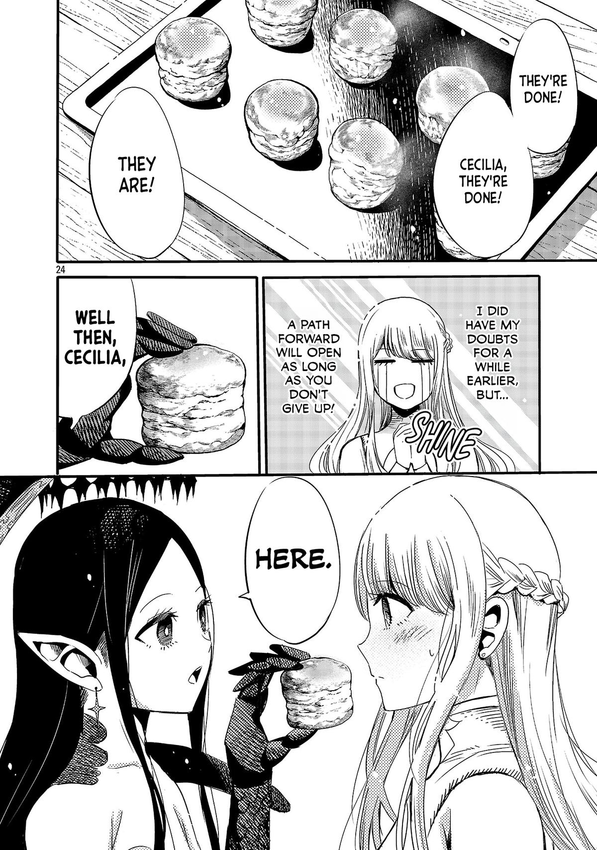 Koushaku Reijou no Rouraku Mission: Maou to no Seiryaku Kekkon ga Jinrui Saigo no Kirifuda desu!... tte, Maou ga Onnanoko no Baai wa Dou Sureba Ii no desu ka!? Chapter 9 page 23 - 