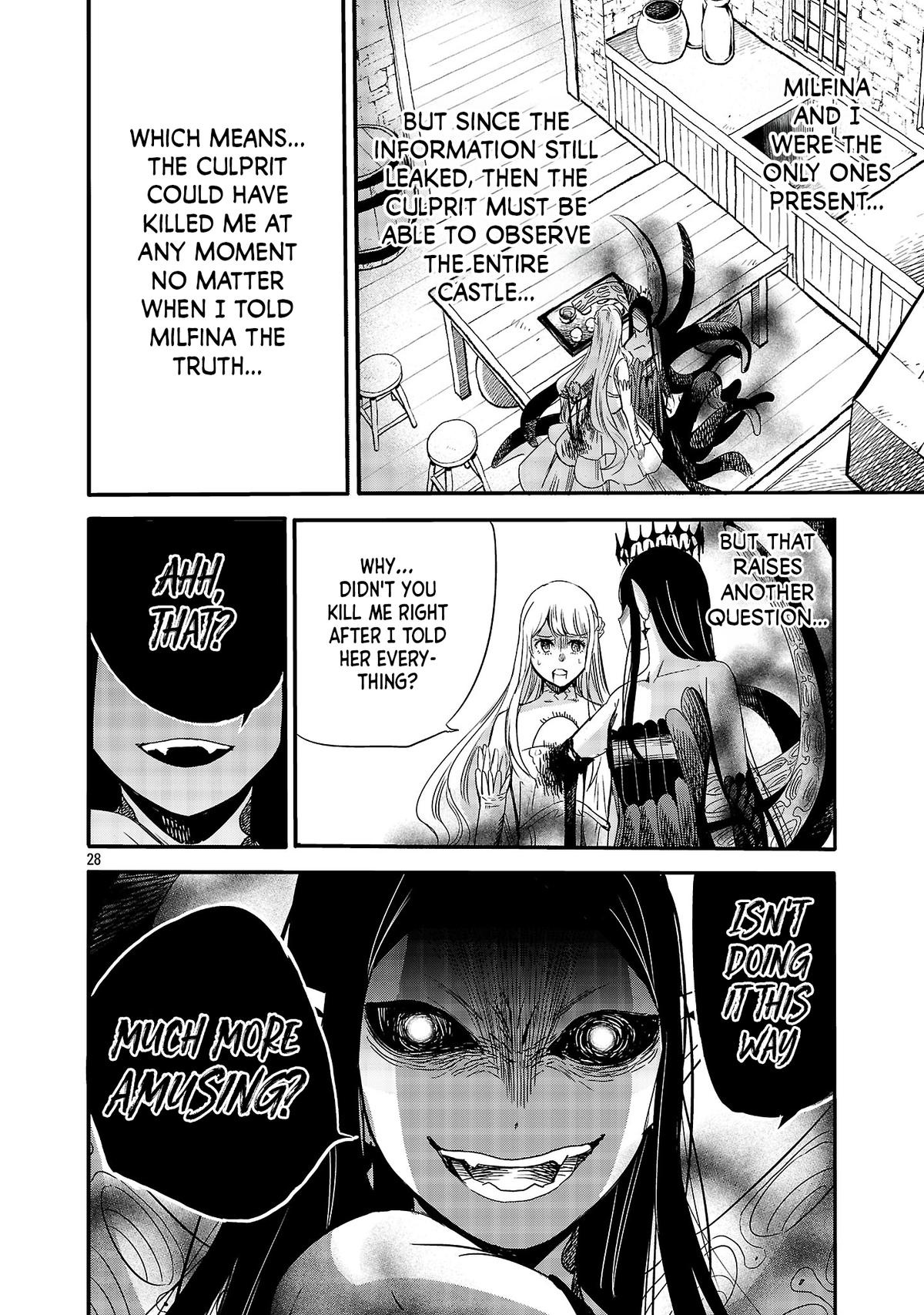 Koushaku Reijou no Rouraku Mission: Maou to no Seiryaku Kekkon ga Jinrui Saigo no Kirifuda desu!... tte, Maou ga Onnanoko no Baai wa Dou Sureba Ii no desu ka!? Chapter 9 page 27 - 