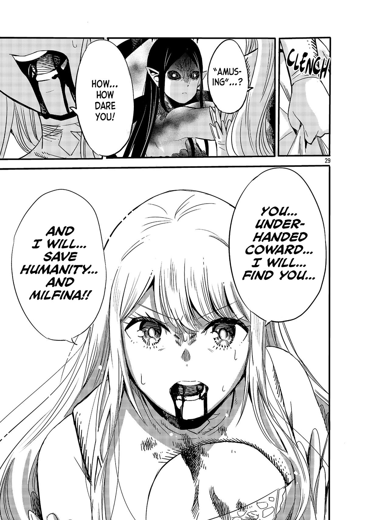 Koushaku Reijou no Rouraku Mission: Maou to no Seiryaku Kekkon ga Jinrui Saigo no Kirifuda desu!... tte, Maou ga Onnanoko no Baai wa Dou Sureba Ii no desu ka!? Chapter 9 page 28 - 