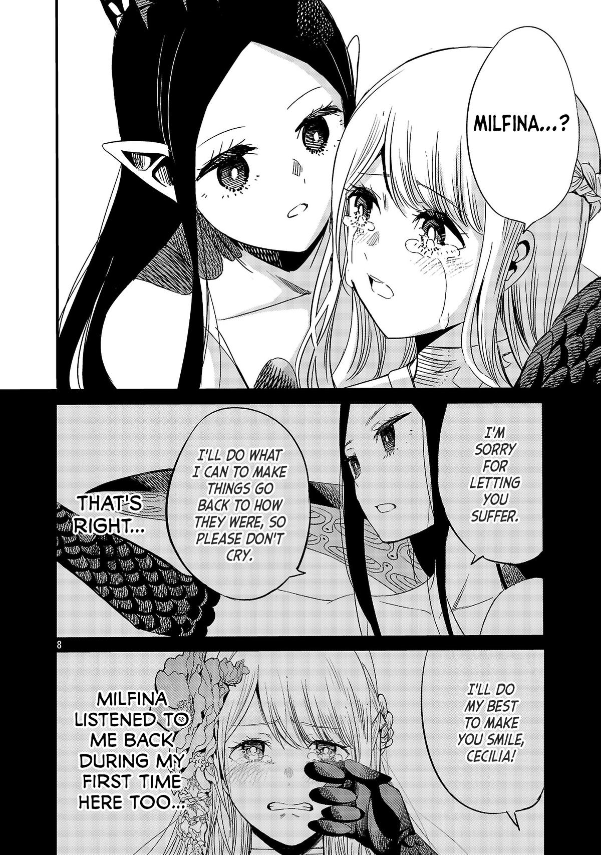 Koushaku Reijou no Rouraku Mission: Maou to no Seiryaku Kekkon ga Jinrui Saigo no Kirifuda desu!... tte, Maou ga Onnanoko no Baai wa Dou Sureba Ii no desu ka!? Chapter 9 page 7 - 