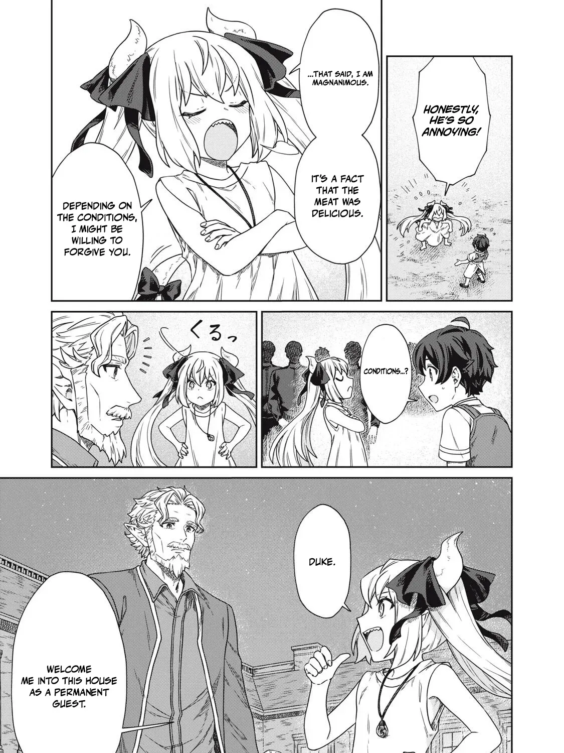 Koushakuka No Ryouriban-sama ~300-nen Ikiru Chiisana Ryourijin~ Chapter 18 page 54 - 