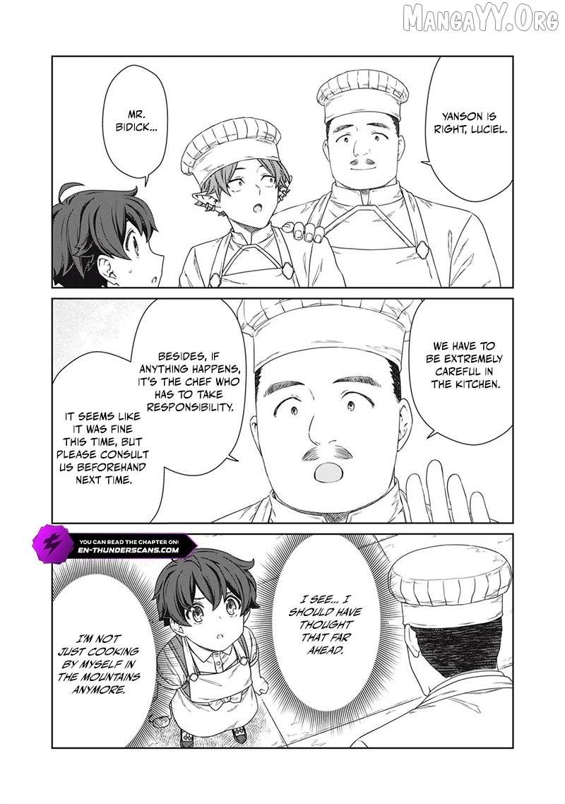 Koushakuka No Ryouriban-sama ~300-nen Ikiru Chiisana Ryourijin~ Chapter 20 page 13 - 