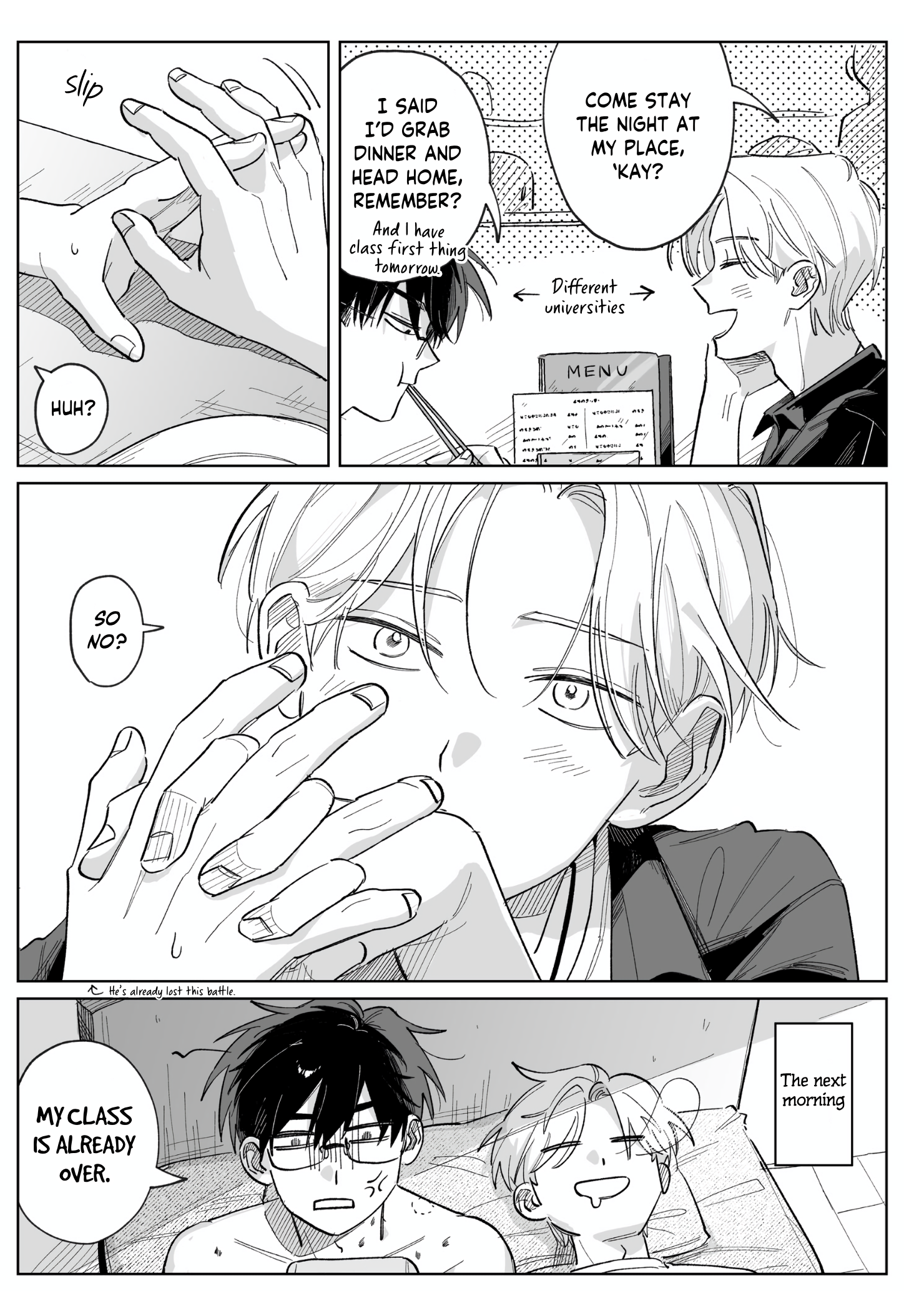 Kousuke X Natsuki Chapter 21 page 3 - 