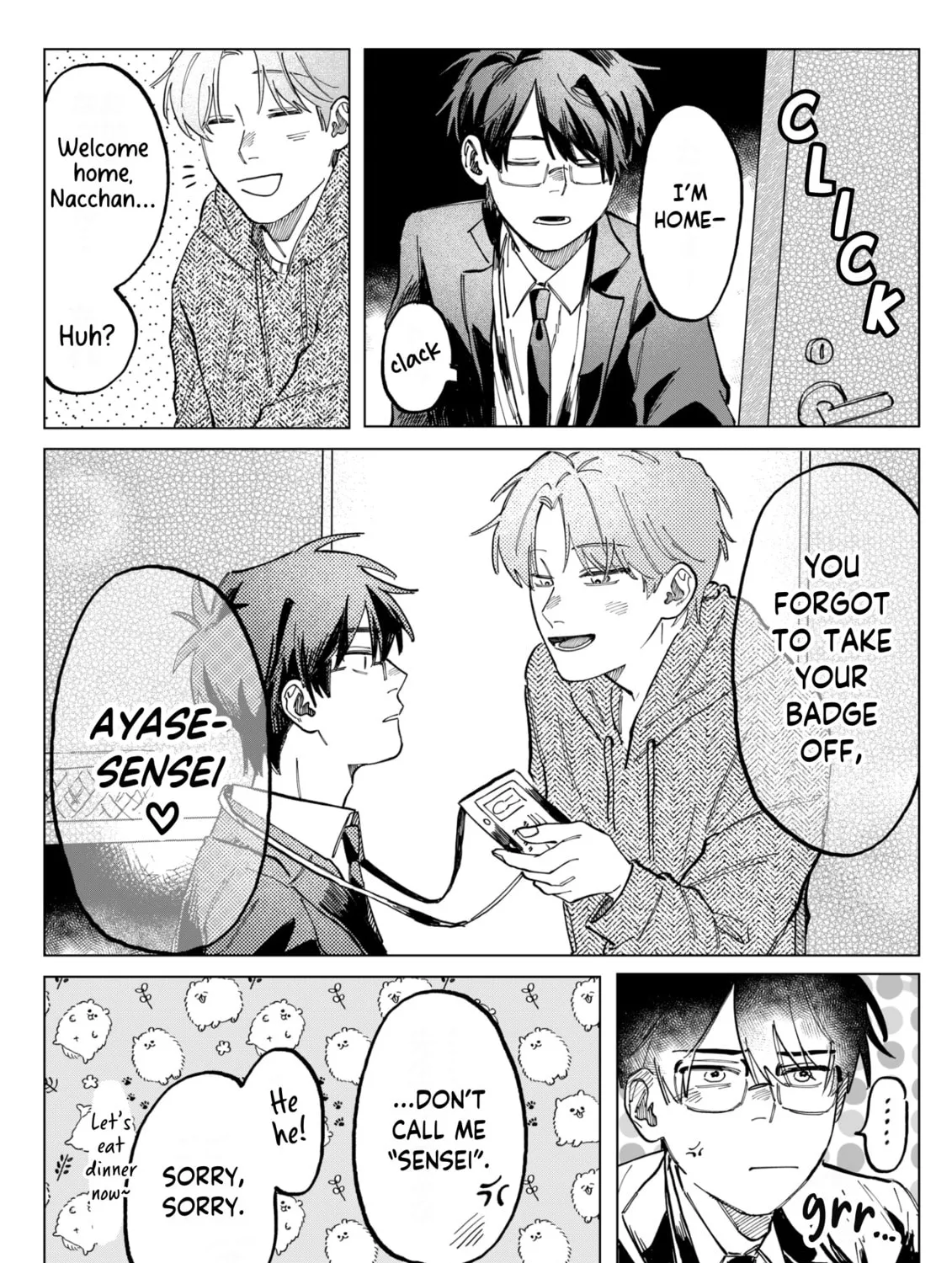 Kousuke X Natsuki Chapter 8 page 3 - 