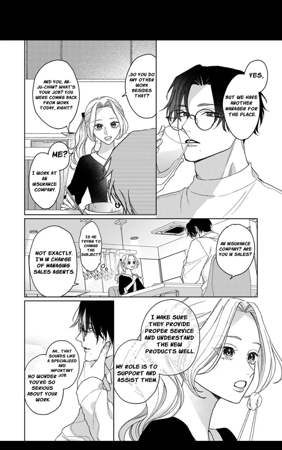 Koyoi Anata to Hitamuki Midara Chapter 3 page 36 - 