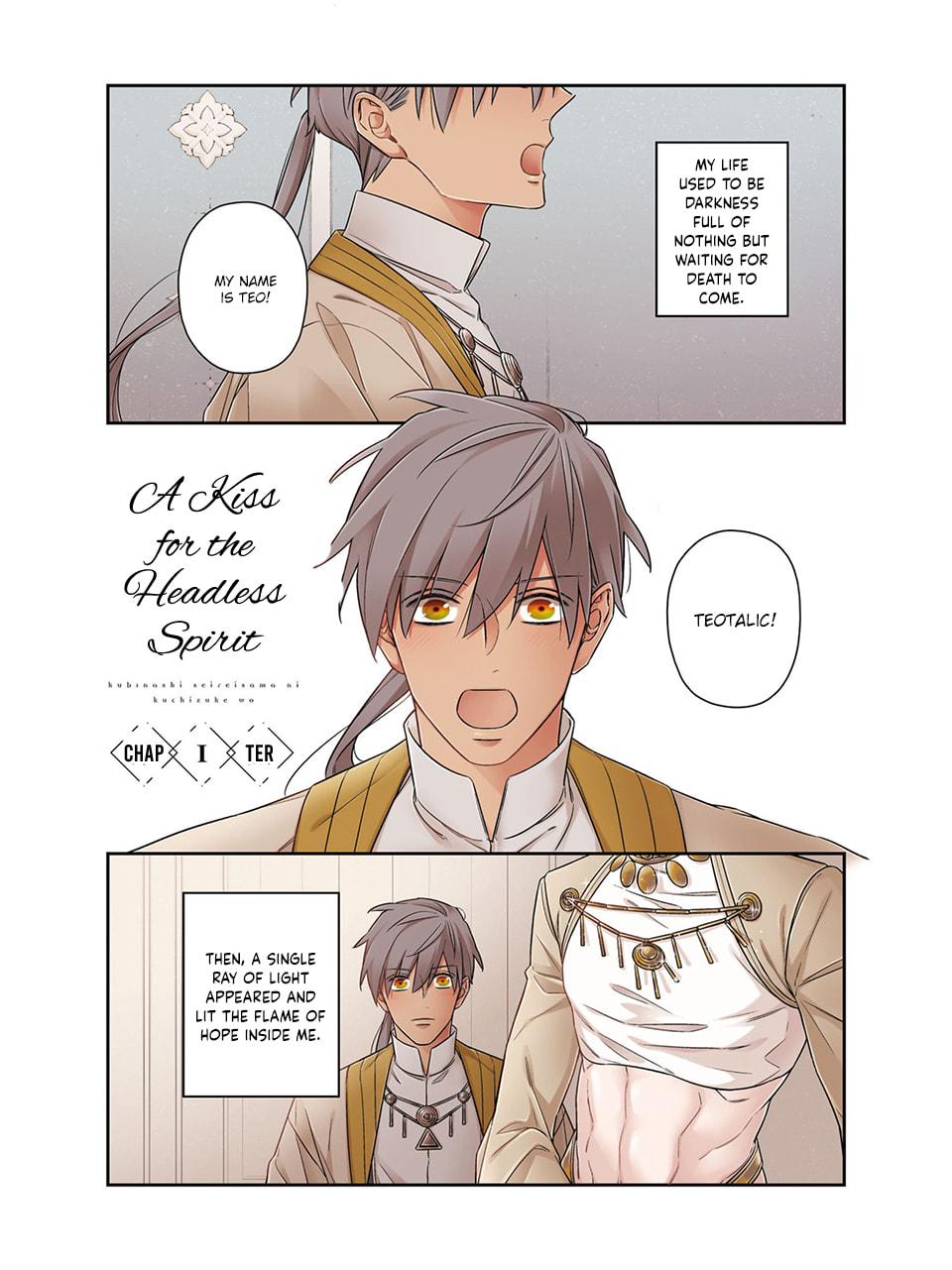 Kubinashi Seirei-sama ni Kuchizuke wo Chapter 1 page 3 - 