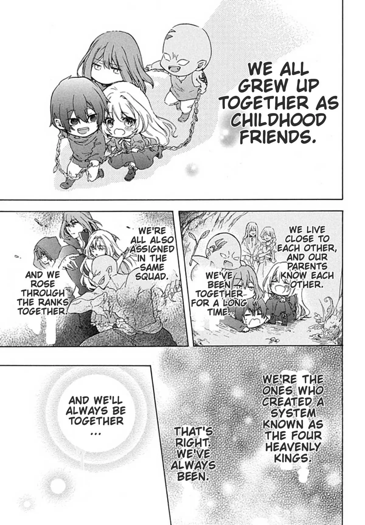 "Kukuku ....... He is the weakest of the Four Heavenly Kings." I was dismissed from my job, but somehow I became the master of a hero and a holy maiden Chapter 1 page 3 - 