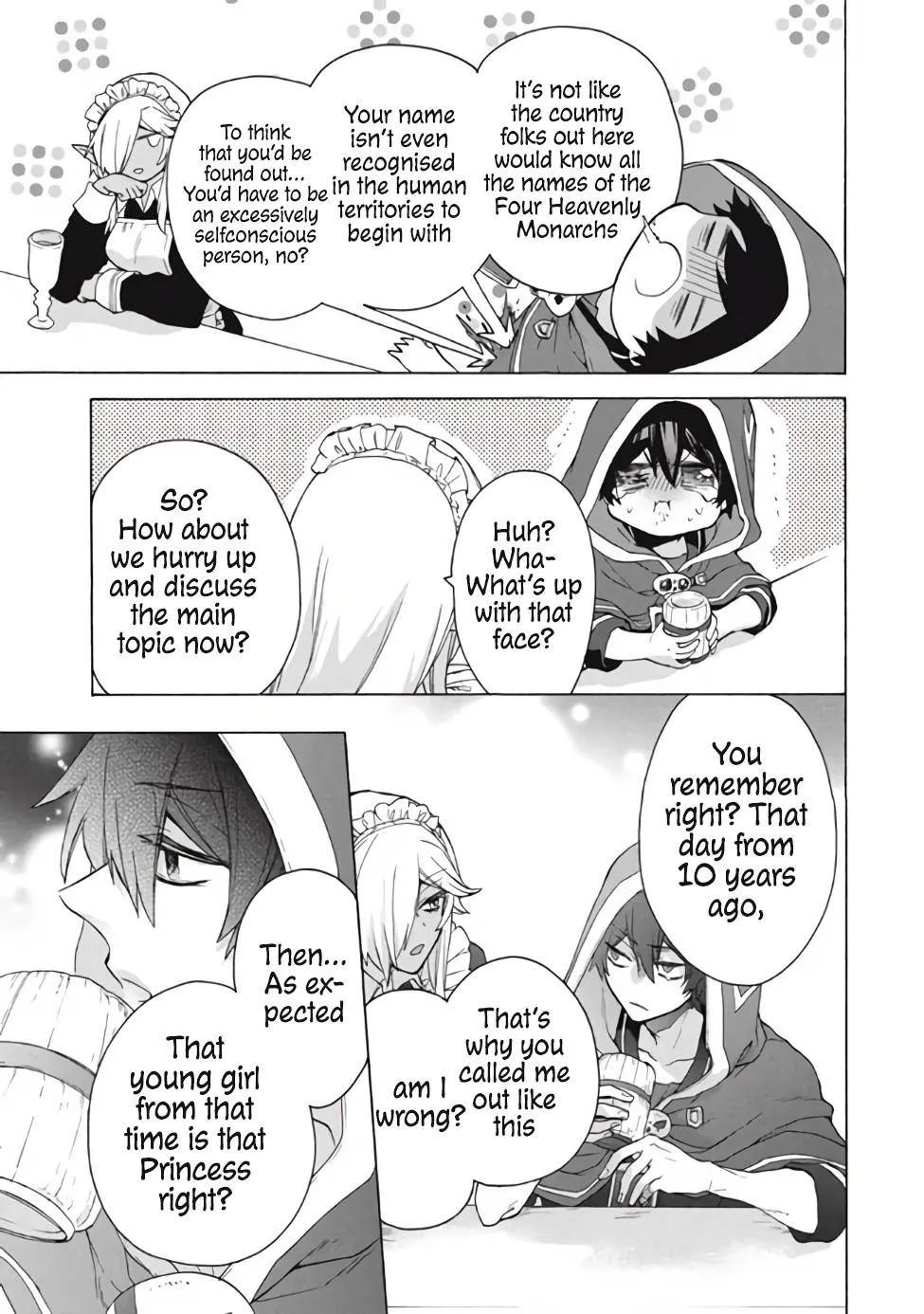 "Kukuku ....... He is the weakest of the Four Heavenly Kings." I was dismissed from my job, but somehow I became the master of a hero and a holy maiden Chapter 12.2 page 3 - 