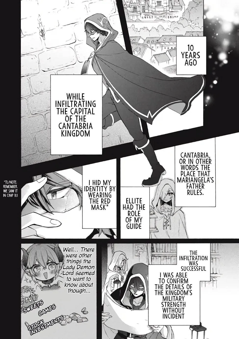 "Kukuku ....... He is the weakest of the Four Heavenly Kings." I was dismissed from my job, but somehow I became the master of a hero and a holy maiden Chapter 12.2 page 4 - 