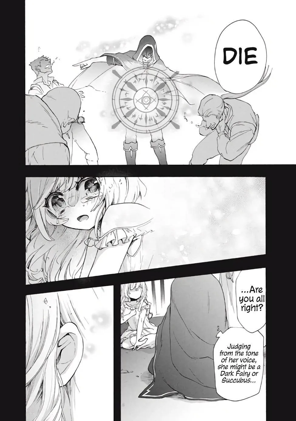 "Kukuku ....... He is the weakest of the Four Heavenly Kings." I was dismissed from my job, but somehow I became the master of a hero and a holy maiden Chapter 12.2 page 8 - 