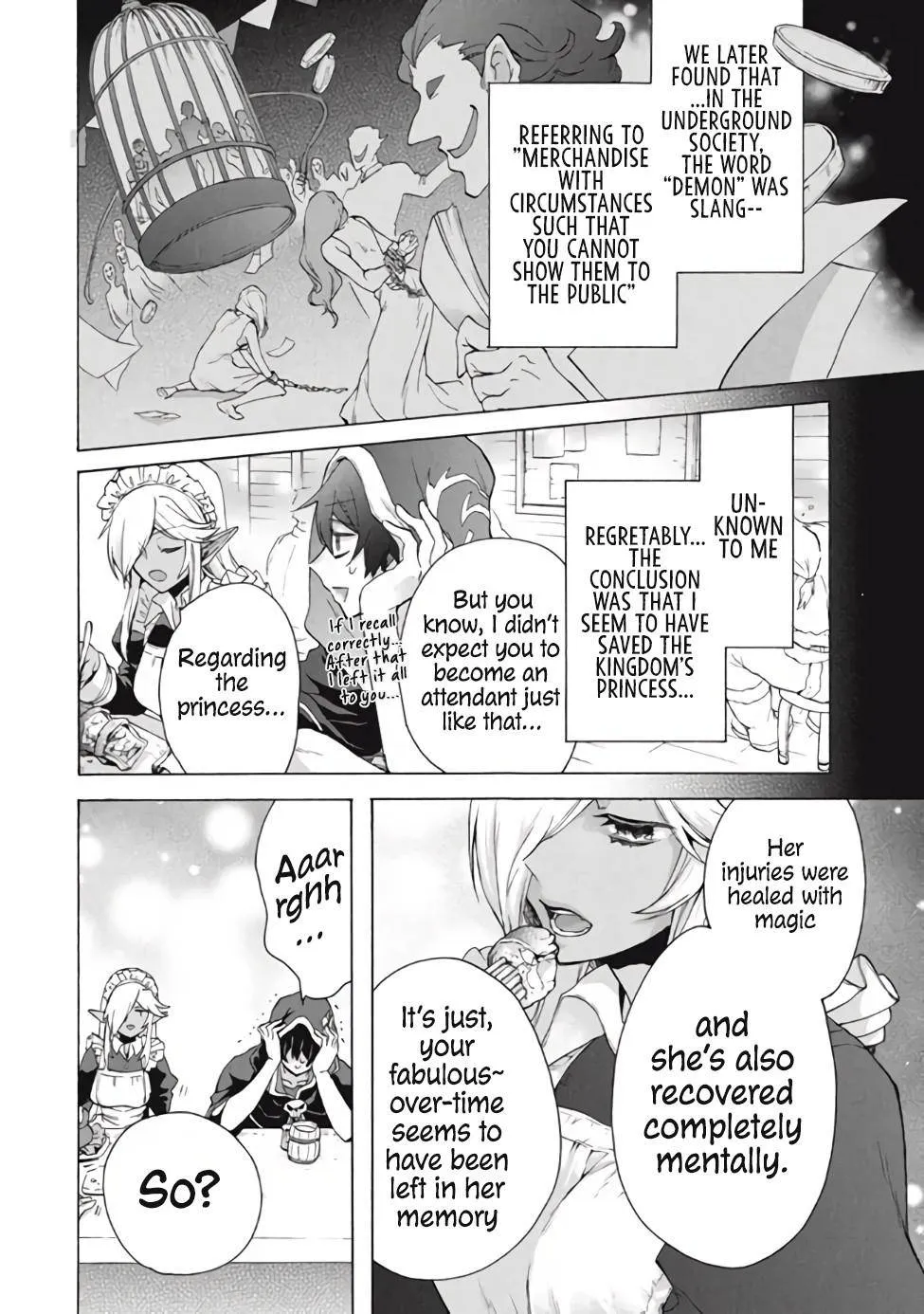 "Kukuku ....... He is the weakest of the Four Heavenly Kings." I was dismissed from my job, but somehow I became the master of a hero and a holy maiden Chapter 12.2 page 10 - 