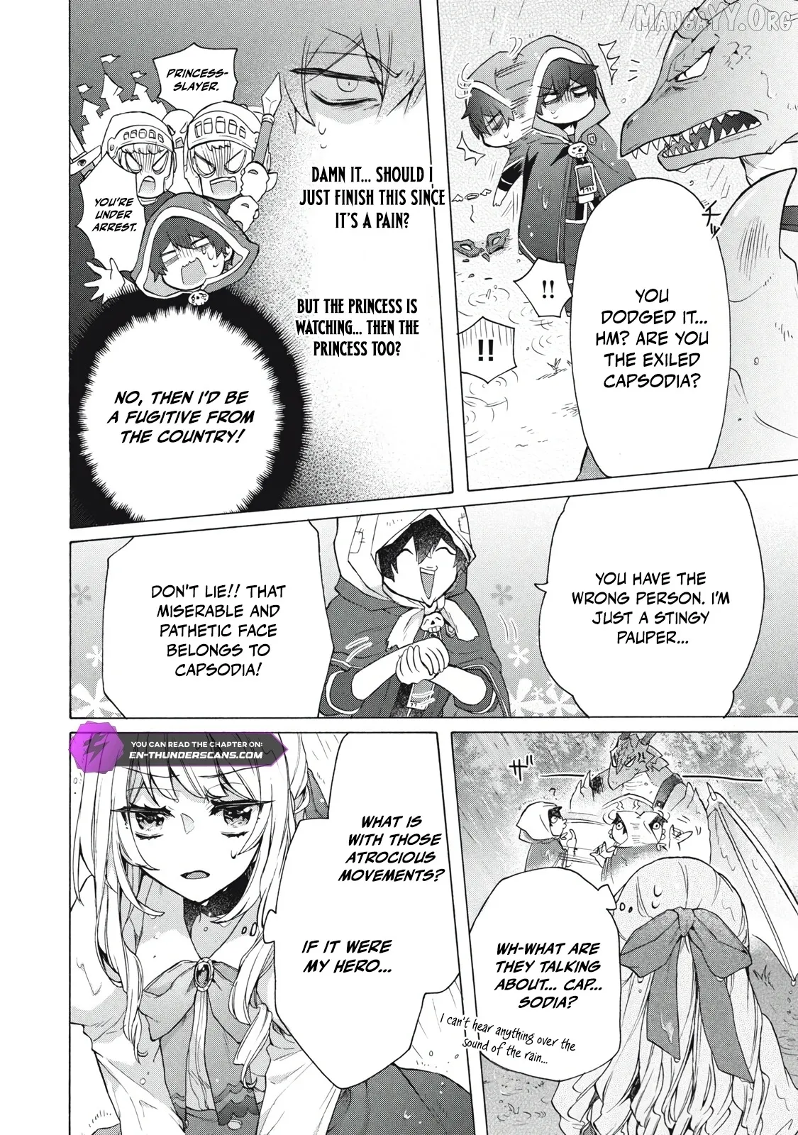 "Kukuku ....... He is the weakest of the Four Heavenly Kings." I was dismissed from my job, but somehow I became the master of a hero and a holy maiden Chapter 15.3 page 2 - 