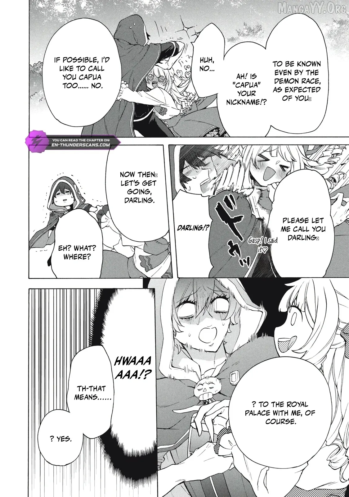 "Kukuku ....... He is the weakest of the Four Heavenly Kings." I was dismissed from my job, but somehow I became the master of a hero and a holy maiden Chapter 15.3 page 8 - 