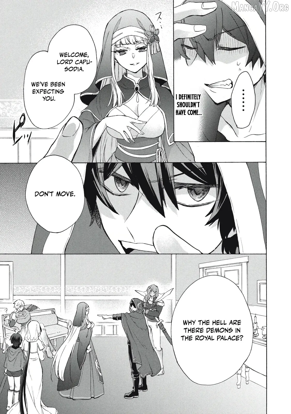 "Kukuku ....... He is the weakest of the Four Heavenly Kings." I was dismissed from my job, but somehow I became the master of a hero and a holy maiden Chapter 16.2 page 4 - 