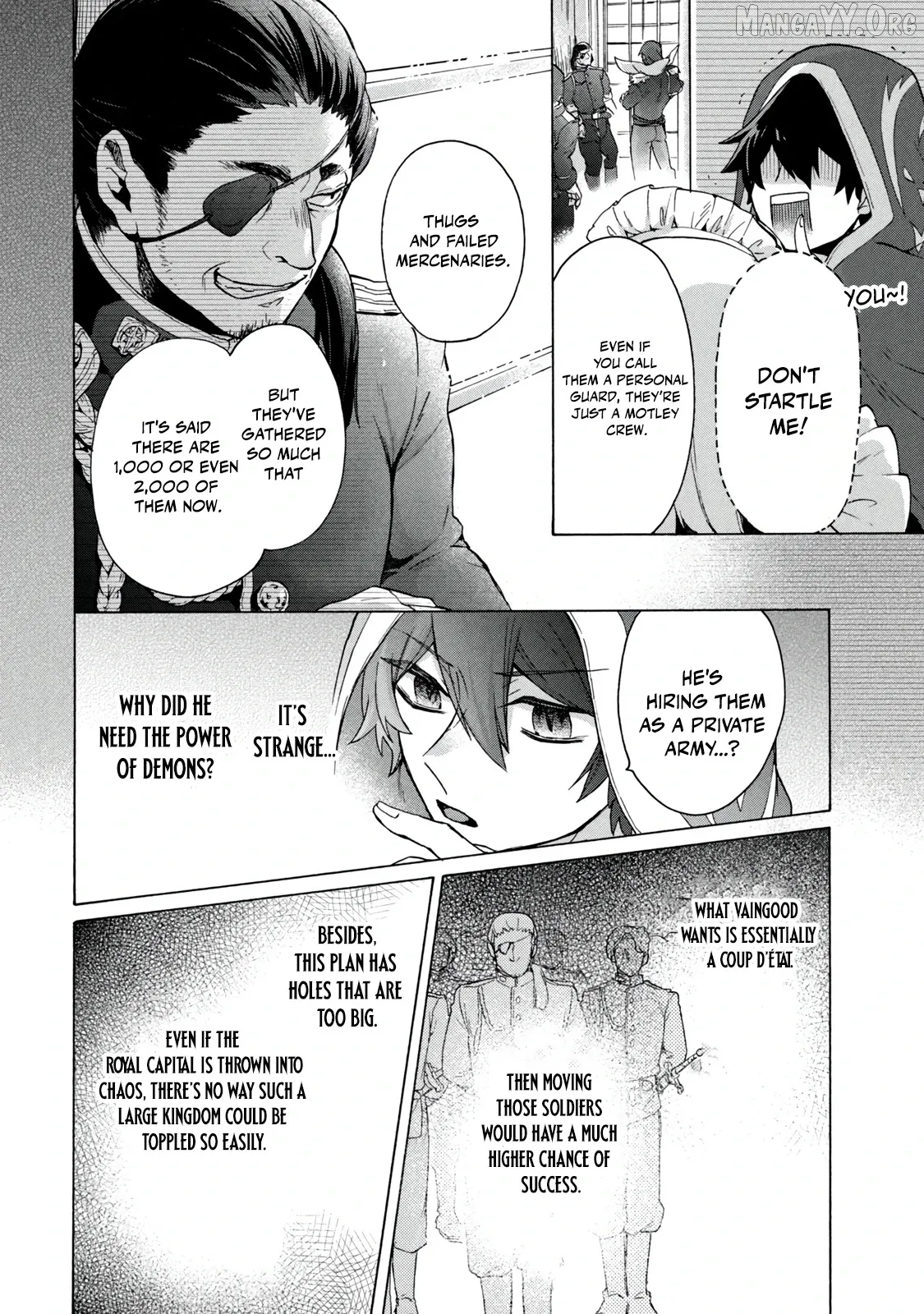 "Kukuku ....... He is the weakest of the Four Heavenly Kings." I was dismissed from my job, but somehow I became the master of a hero and a holy maiden Chapter 17.2 page 15 - 