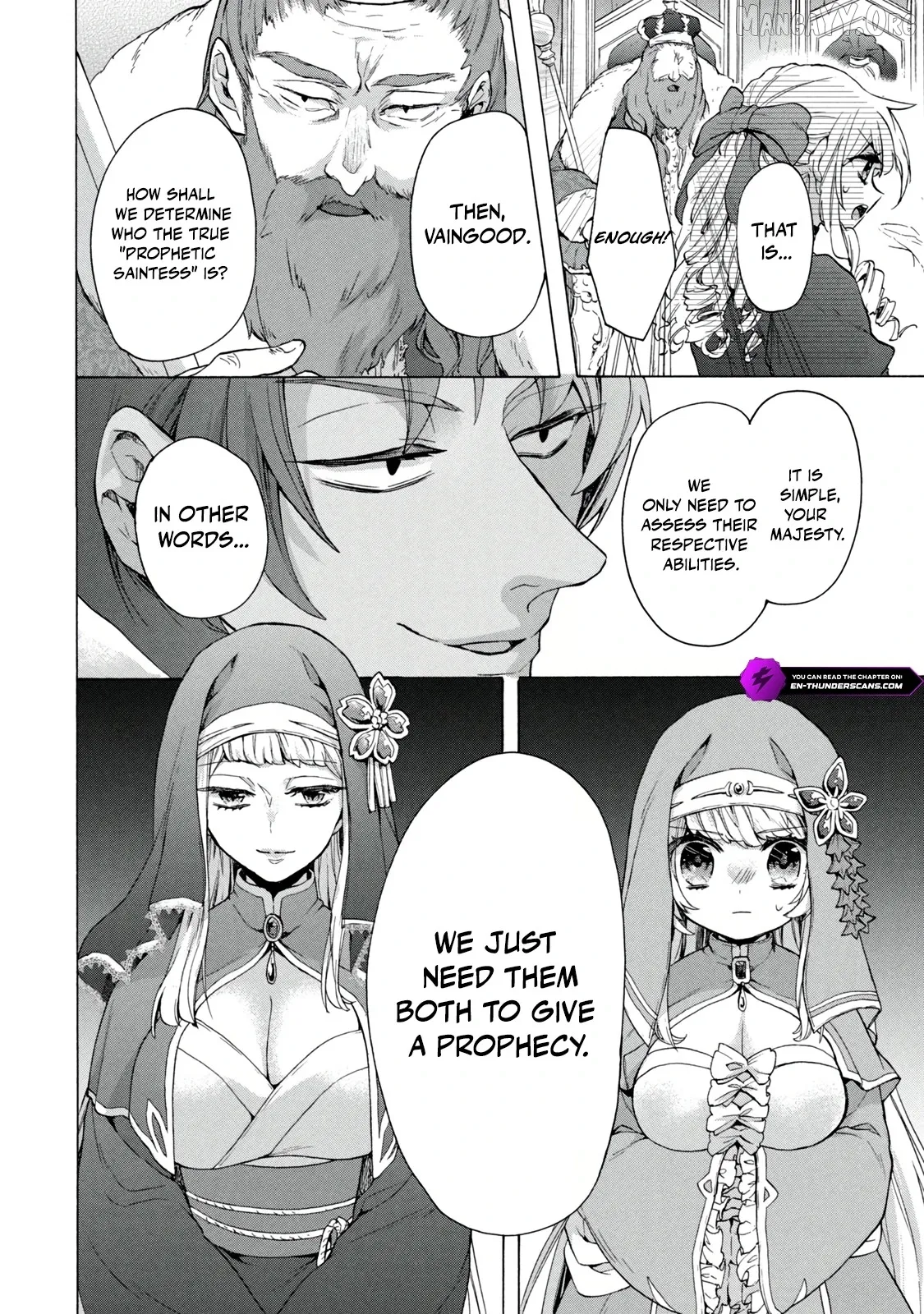 "Kukuku ....... He is the weakest of the Four Heavenly Kings." I was dismissed from my job, but somehow I became the master of a hero and a holy maiden Chapter 17.2 page 5 - 