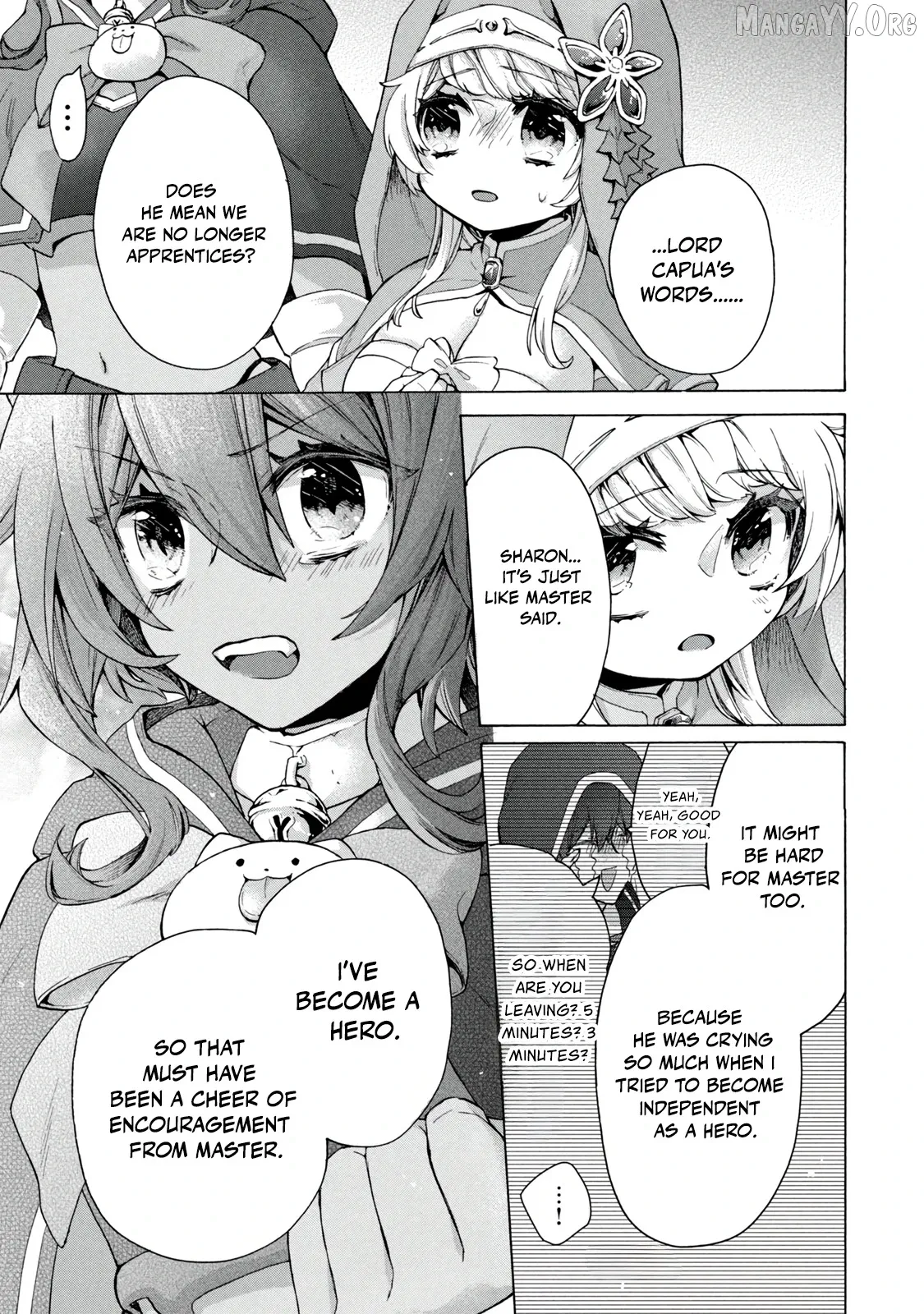 "Kukuku ....... He is the weakest of the Four Heavenly Kings." I was dismissed from my job, but somehow I became the master of a hero and a holy maiden Chapter 17.2 page 10 - 