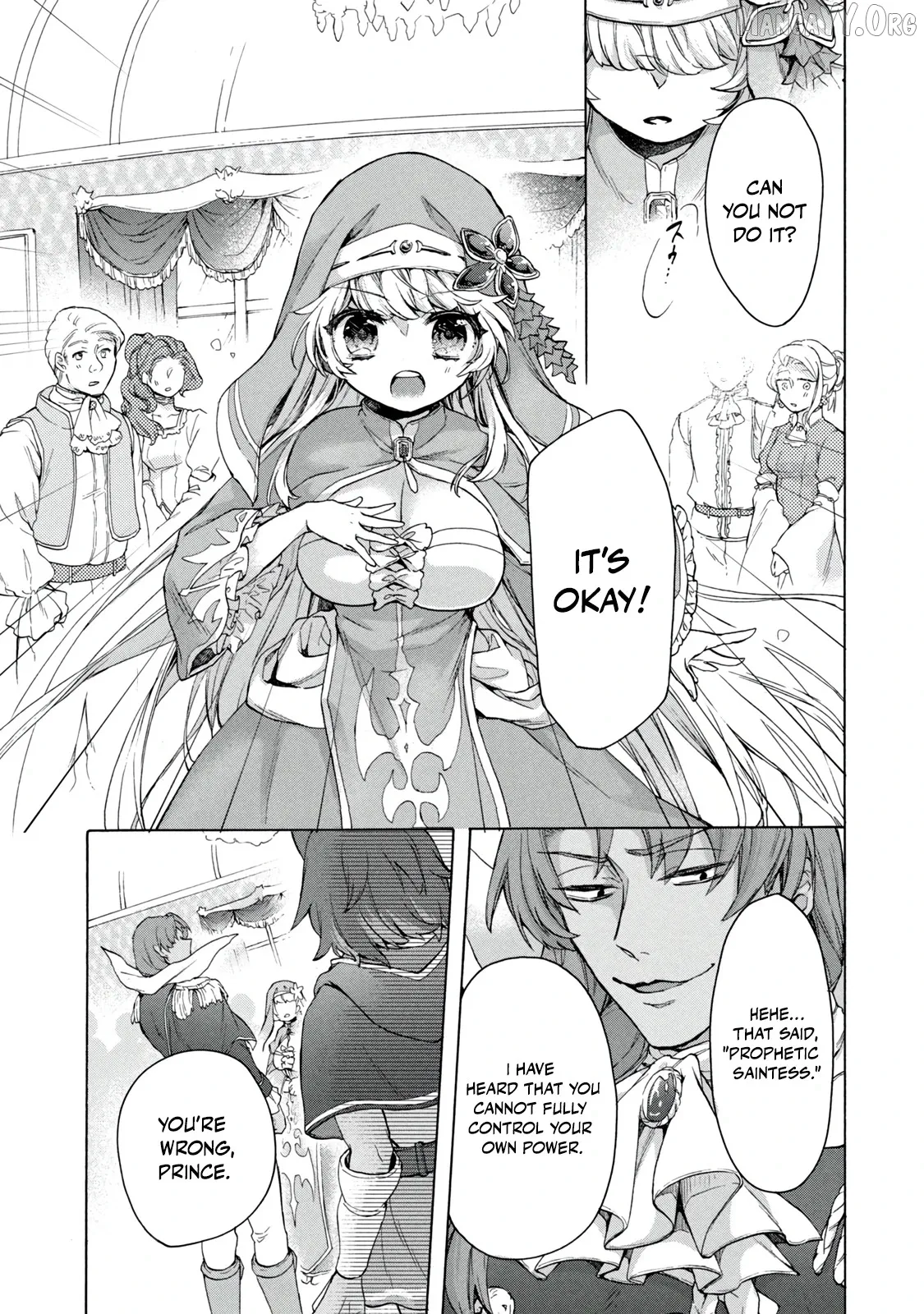 "Kukuku ....... He is the weakest of the Four Heavenly Kings." I was dismissed from my job, but somehow I became the master of a hero and a holy maiden Chapter 18.1 page 13 - 