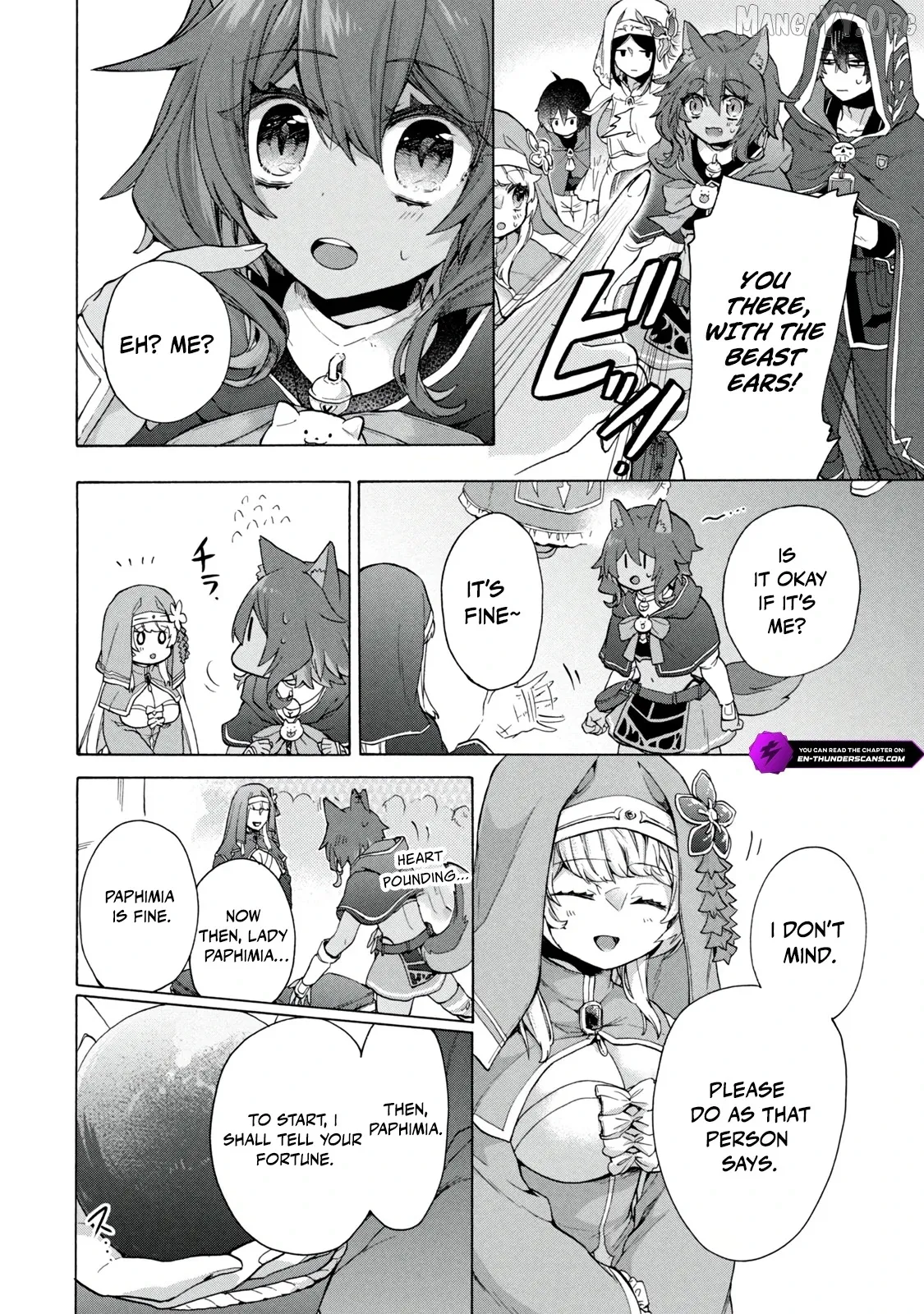 "Kukuku ....... He is the weakest of the Four Heavenly Kings." I was dismissed from my job, but somehow I became the master of a hero and a holy maiden Chapter 18.1 page 6 - 