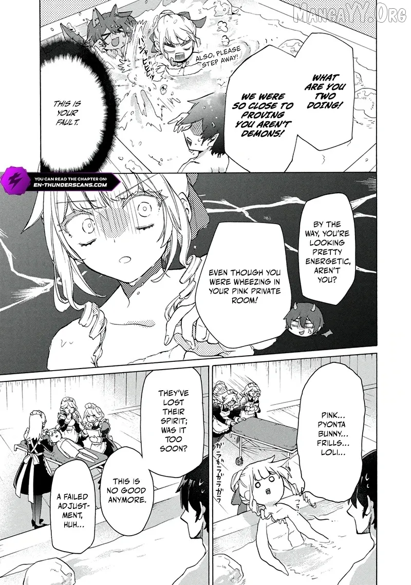 "Kukuku ....... He is the weakest of the Four Heavenly Kings." I was dismissed from my job, but somehow I became the master of a hero and a holy maiden Chapter 18.2 page 18 - 