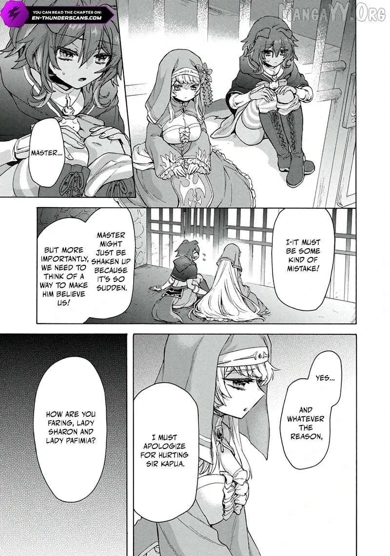 "Kukuku ....... He is the weakest of the Four Heavenly Kings." I was dismissed from my job, but somehow I became the master of a hero and a holy maiden Chapter 19.2 page 1 - 
