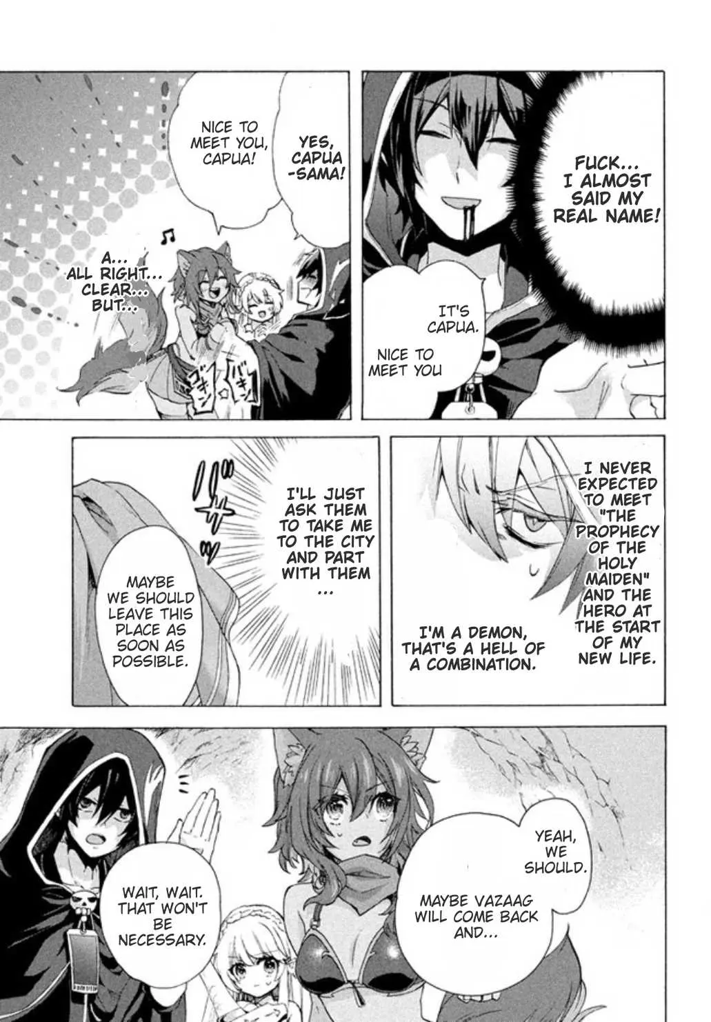 "Kukuku ....... He is the weakest of the Four Heavenly Kings." I was dismissed from my job, but somehow I became the master of a hero and a holy maiden Chapter 2.1 page 9 - 