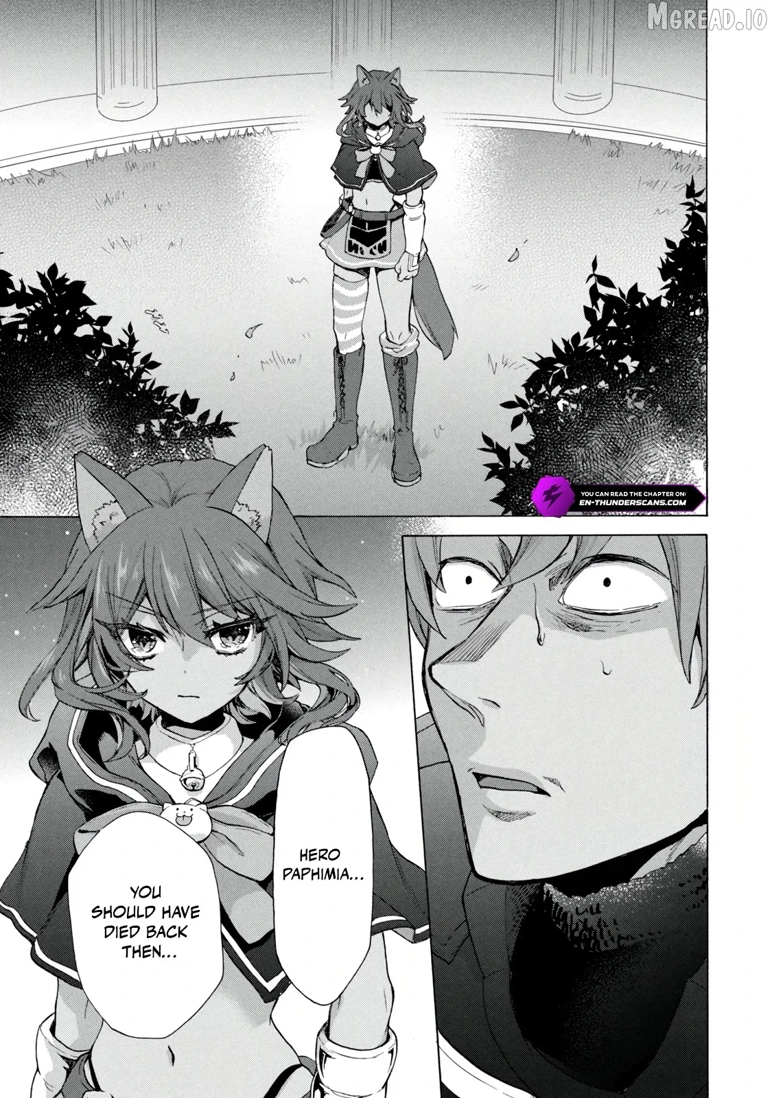 "Kukuku ....... He is the weakest of the Four Heavenly Kings." I was dismissed from my job, but somehow I became the master of a hero and a holy maiden Chapter 20.2 page 15 - 