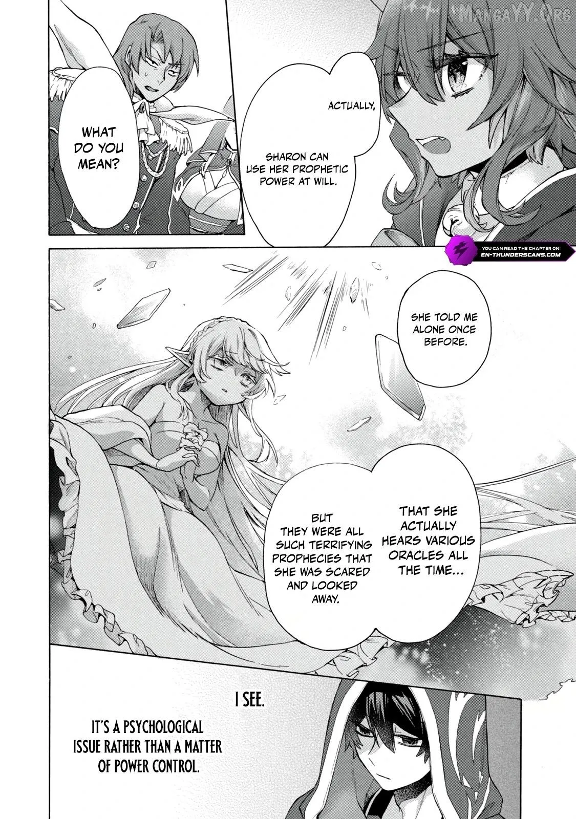 “Kukuku ……. He is the weakest of the Four Heavenly Monarchs.” I was dismissed from my job, but somehow I became the master of a hero and a holy maiden. Chapter 18.1 page 14 - 