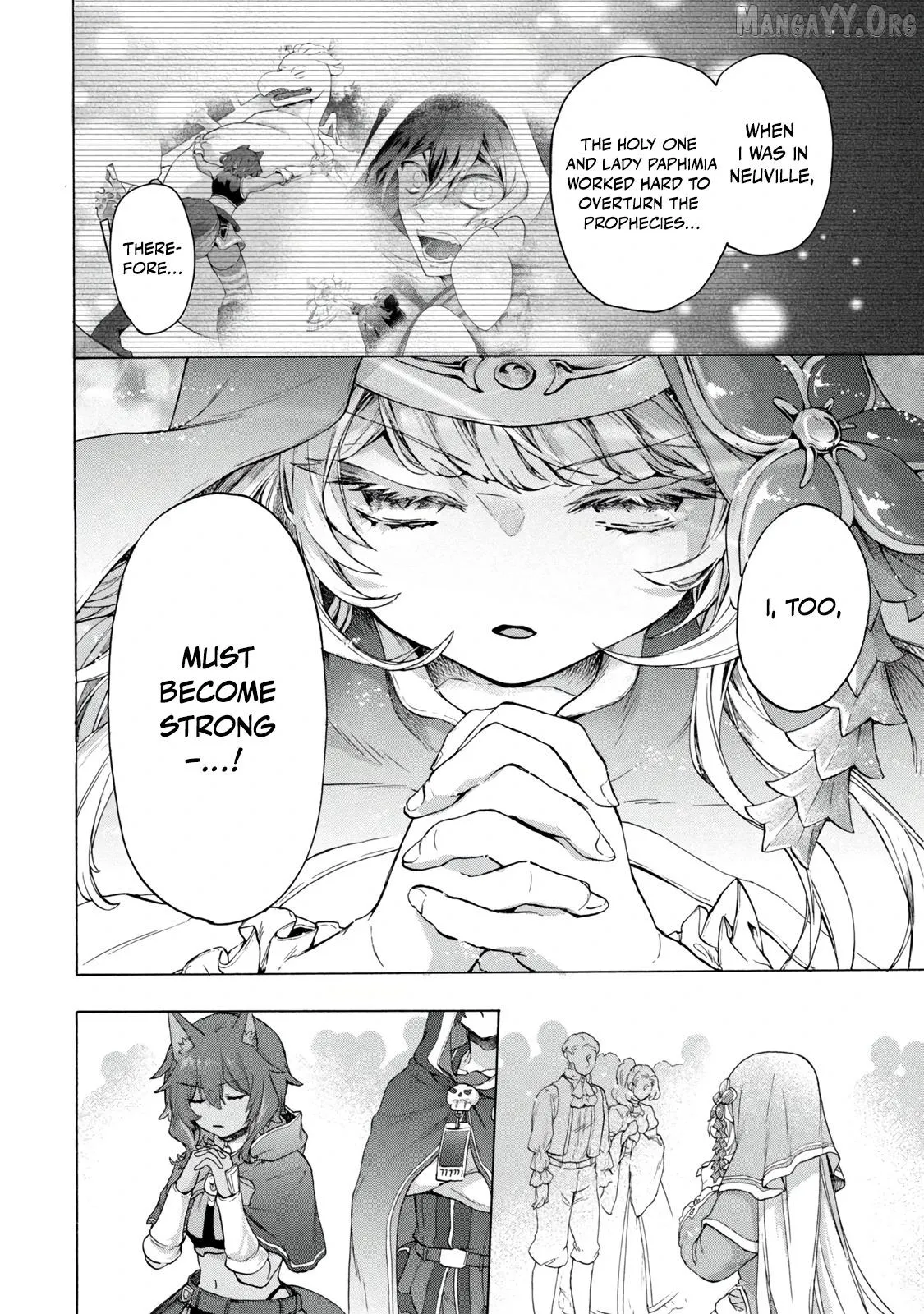 “Kukuku ……. He is the weakest of the Four Heavenly Monarchs.” I was dismissed from my job, but somehow I became the master of a hero and a holy maiden. Chapter 18.1 page 16 - 
