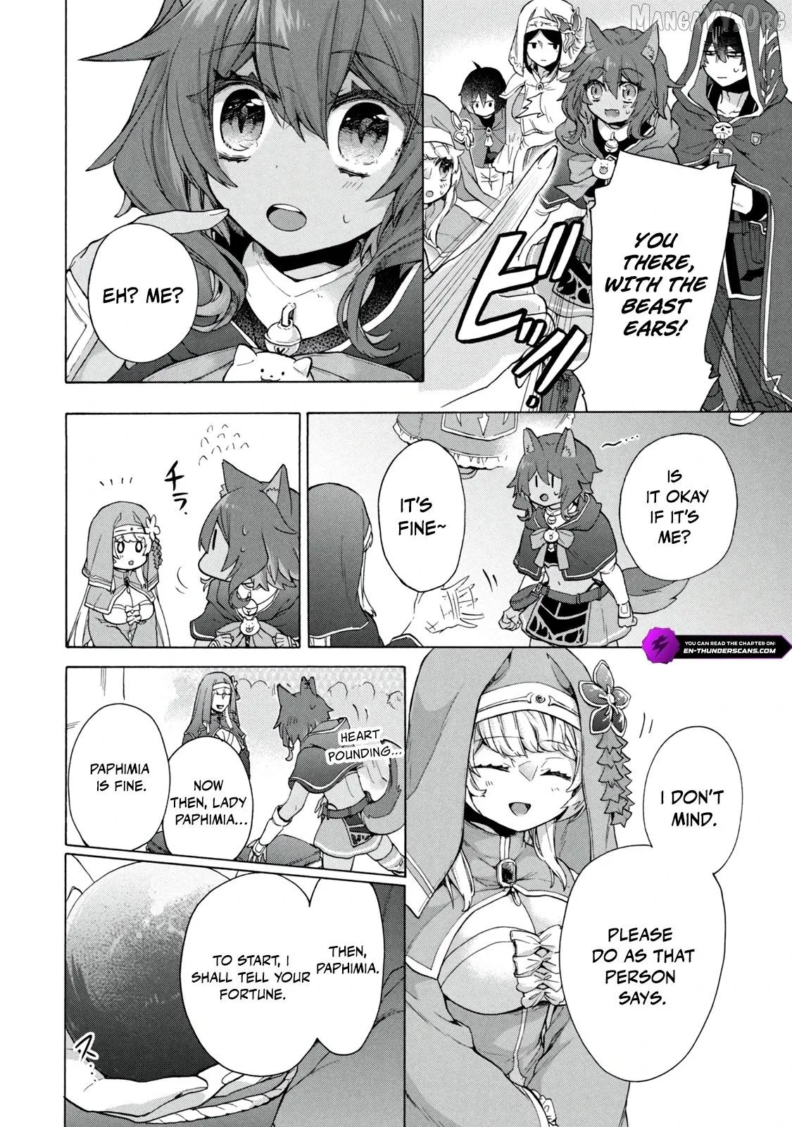 “Kukuku ……. He is the weakest of the Four Heavenly Monarchs.” I was dismissed from my job, but somehow I became the master of a hero and a holy maiden. Chapter 18.1 page 6 - 