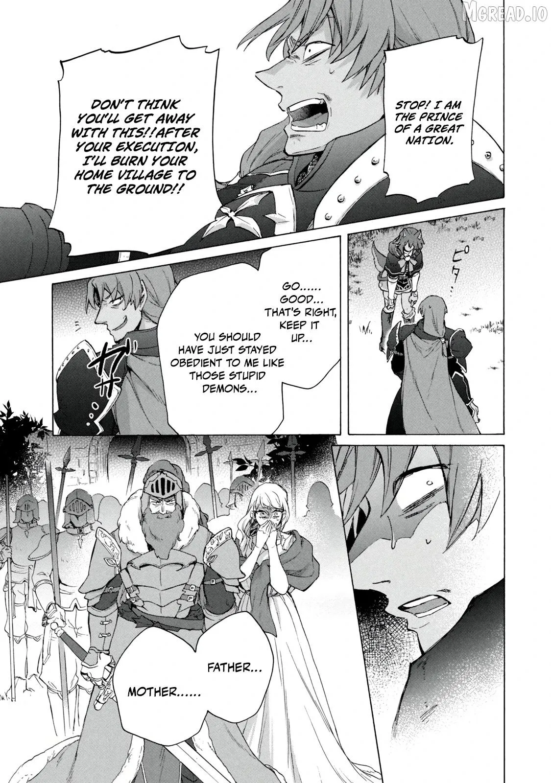 “Kukuku ……. He is the weakest of the Four Heavenly Monarchs.” I was dismissed from my job, but somehow I became the master of a hero and a holy maiden. Chapter 20.2 page 17 - 