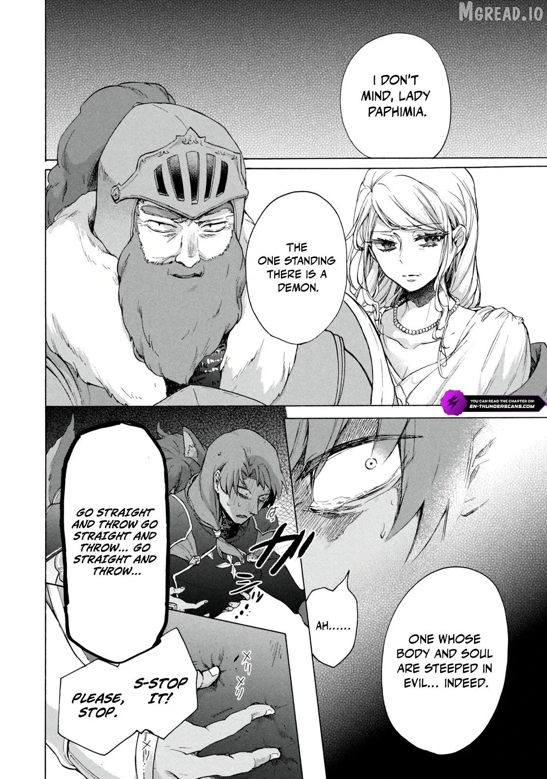 “Kukuku ……. He is the weakest of the Four Heavenly Monarchs.” I was dismissed from my job, but somehow I became the master of a hero and a holy maiden. Chapter 20.2 page 18 - 