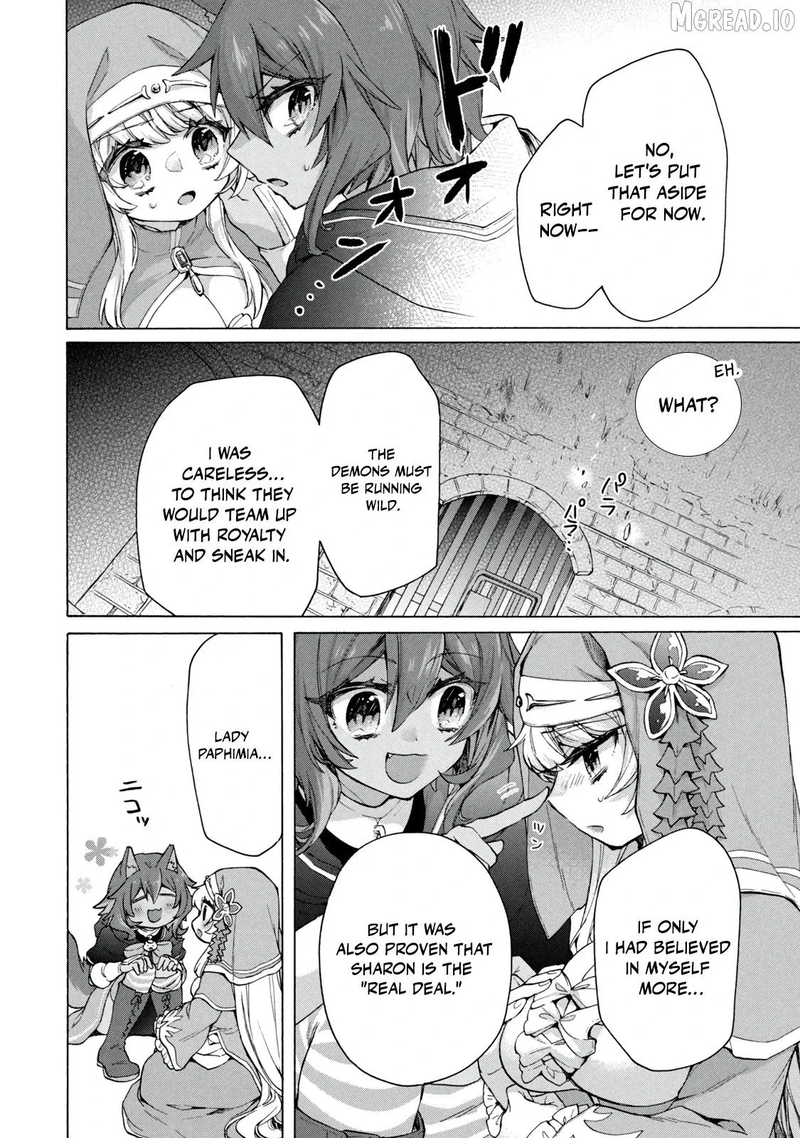 “Kukuku ……. He is the weakest of the Four Heavenly Monarchs.” I was dismissed from my job, but somehow I became the master of a hero and a holy maiden. Chapter 20.2 page 4 - 