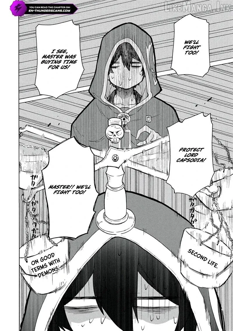 “Kukuku ……. He is the weakest of the Four Heavenly Monarchs.” I was dismissed from my job, but somehow I became the master of a hero and a holy maiden. Chapter 21.1 page 19 - 