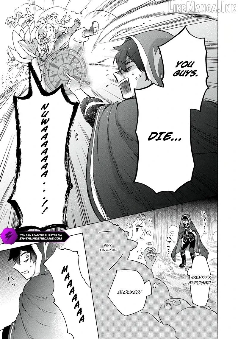 “Kukuku ……. He is the weakest of the Four Heavenly Monarchs.” I was dismissed from my job, but somehow I became the master of a hero and a holy maiden. Chapter 21.1 page 20 - 