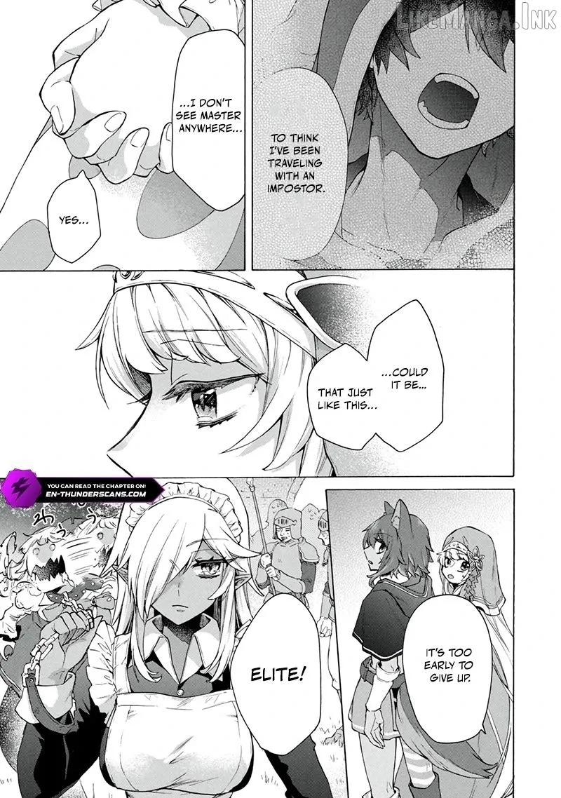 “Kukuku ……. He is the weakest of the Four Heavenly Monarchs.” I was dismissed from my job, but somehow I became the master of a hero and a holy maiden. Chapter 21.1 page 4 - 