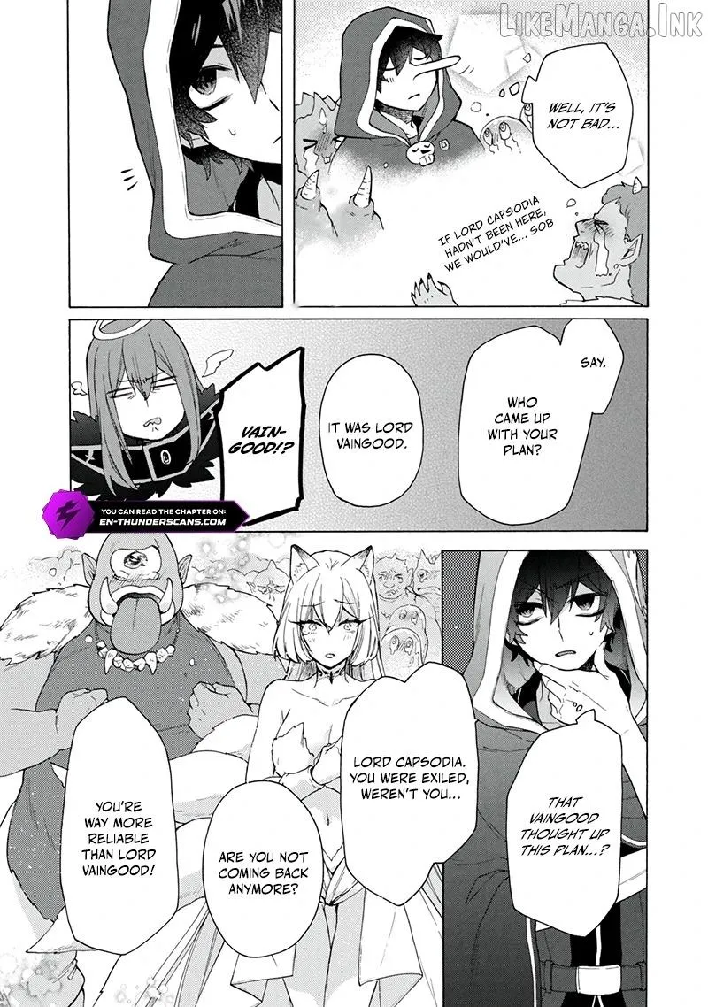 “Kukuku ……. He is the weakest of the Four Heavenly Monarchs.” I was dismissed from my job, but somehow I became the master of a hero and a holy maiden. Chapter 21.1 page 6 - 