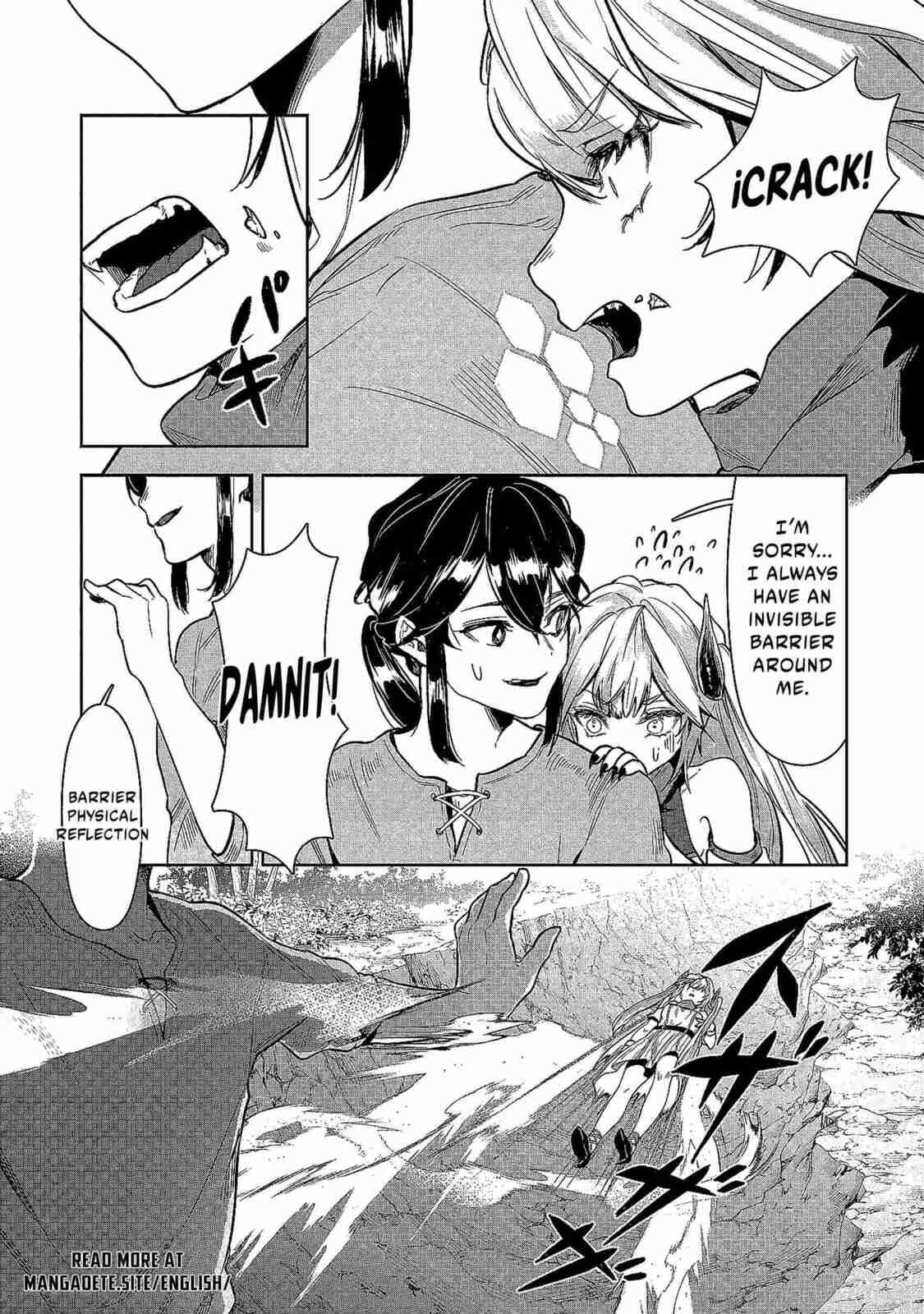 Kuni ni Saikyo no Barrier wo Hattara Heiwa ni Narisugite Tsuiho Saremashita. Ore no Mahou ga Yaba Sugite, Bijo to Mazoku ni Kakomarete Nanda ga!? Chapter 1 page 56 - 