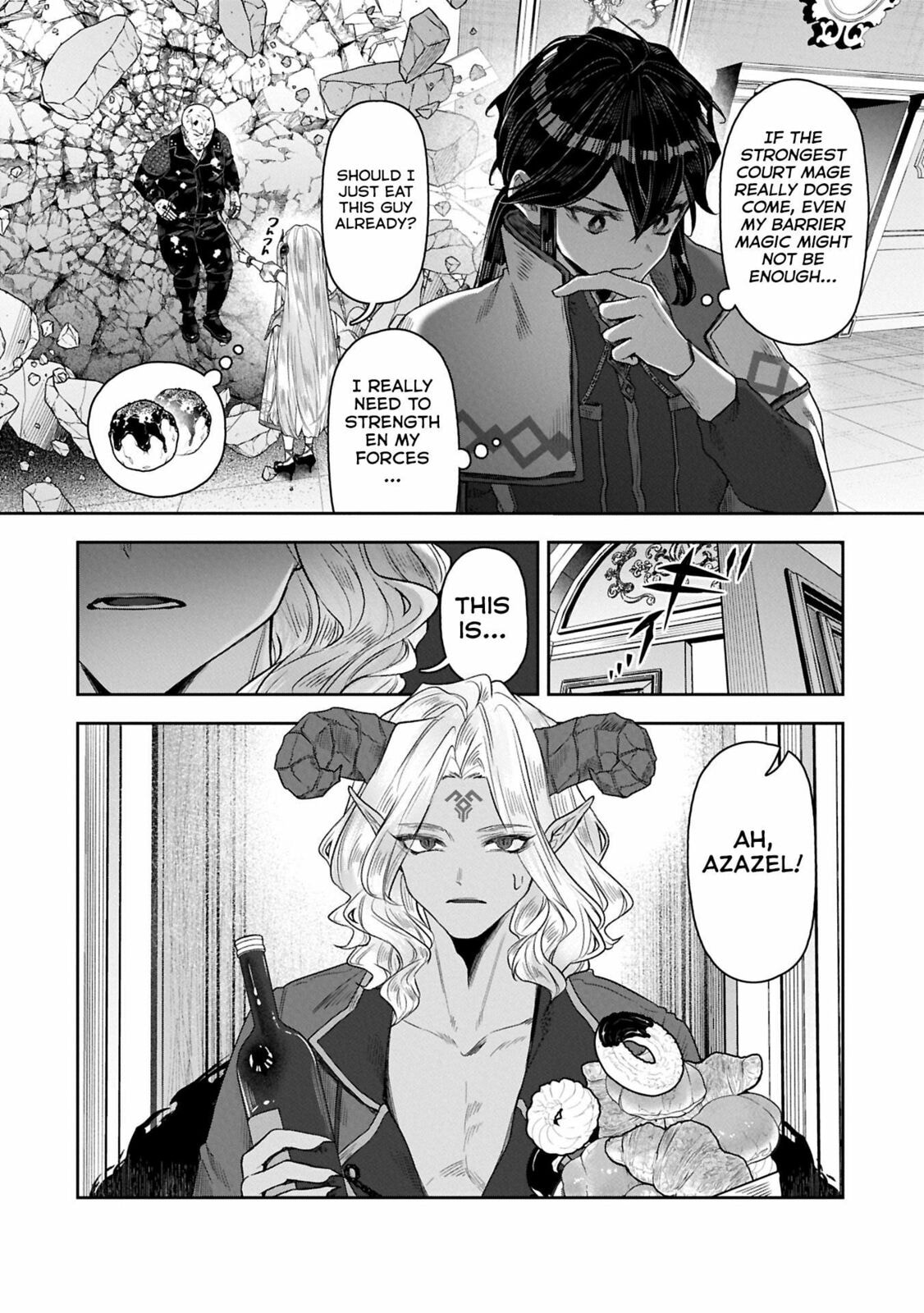 Kuni ni Saikyo no Barrier wo Hattara Heiwa ni Narisugite Tsuiho Saremashita. Ore no Mahou ga Yaba Sugite, Bijo to Mazoku ni Kakomarete Nanda ga!? Chapter 10 page 15 - 
