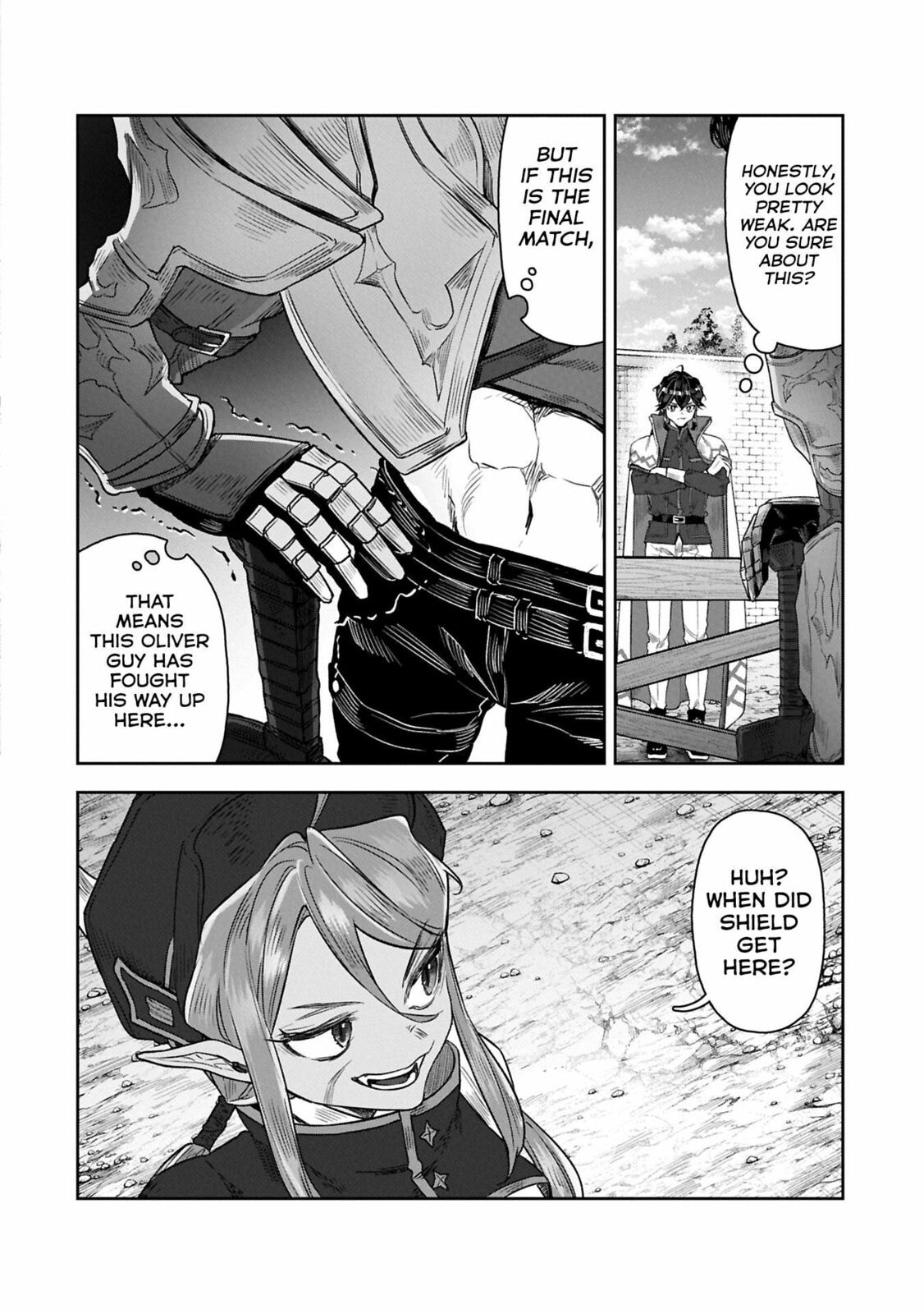 Kuni ni Saikyo no Barrier wo Hattara Heiwa ni Narisugite Tsuiho Saremashita. Ore no Mahou ga Yaba Sugite, Bijo to Mazoku ni Kakomarete Nanda ga!? Chapter 10 page 21 - 